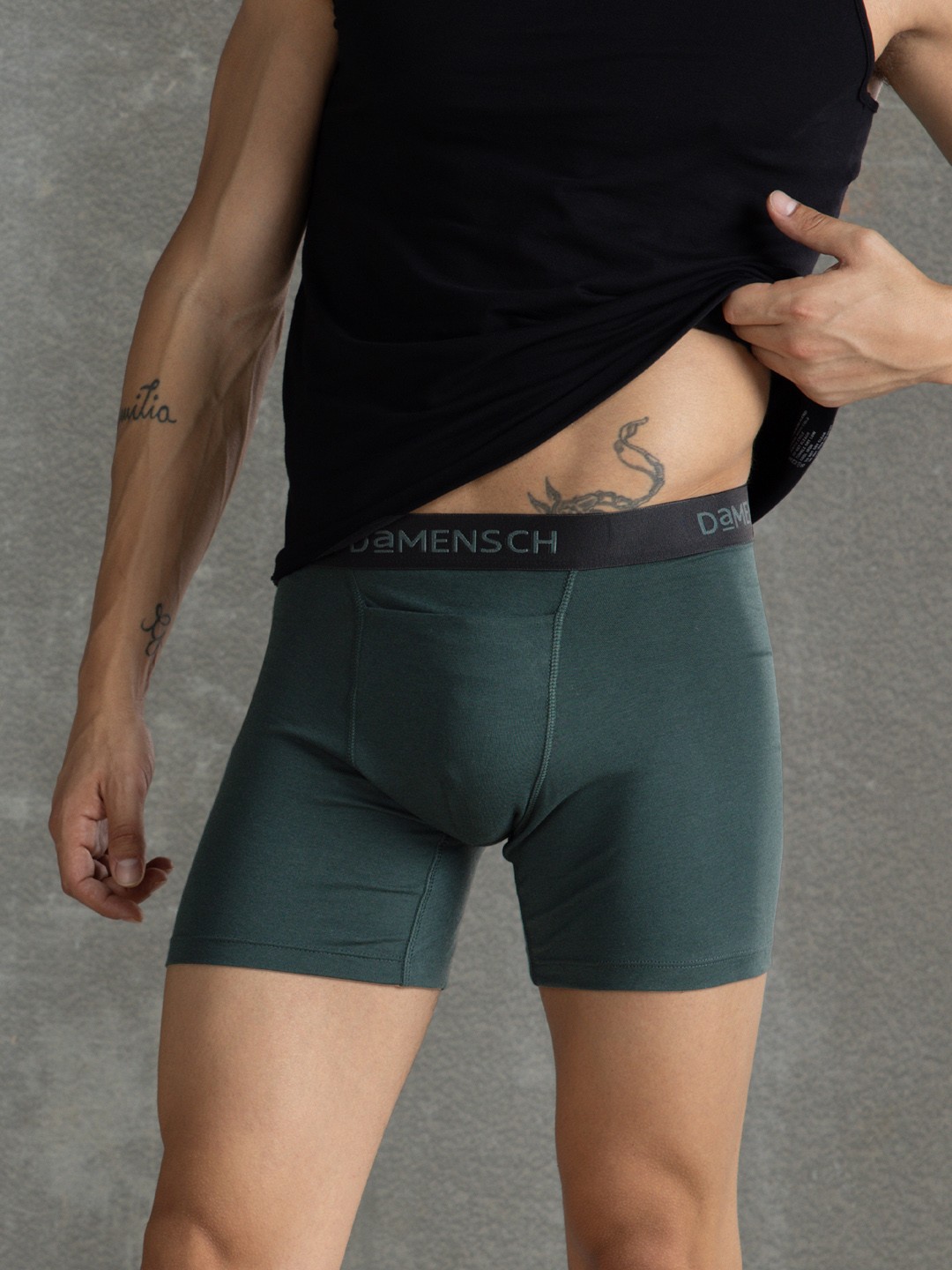 

DAMENSCH Mid Rise Trunk BB1017-PINGRN, Green