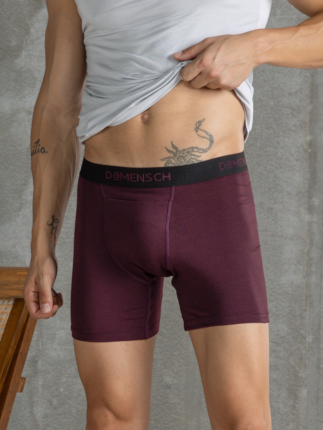 

DAMENSCH Mid Rise Trunk BB1017-LYLMRN, Maroon