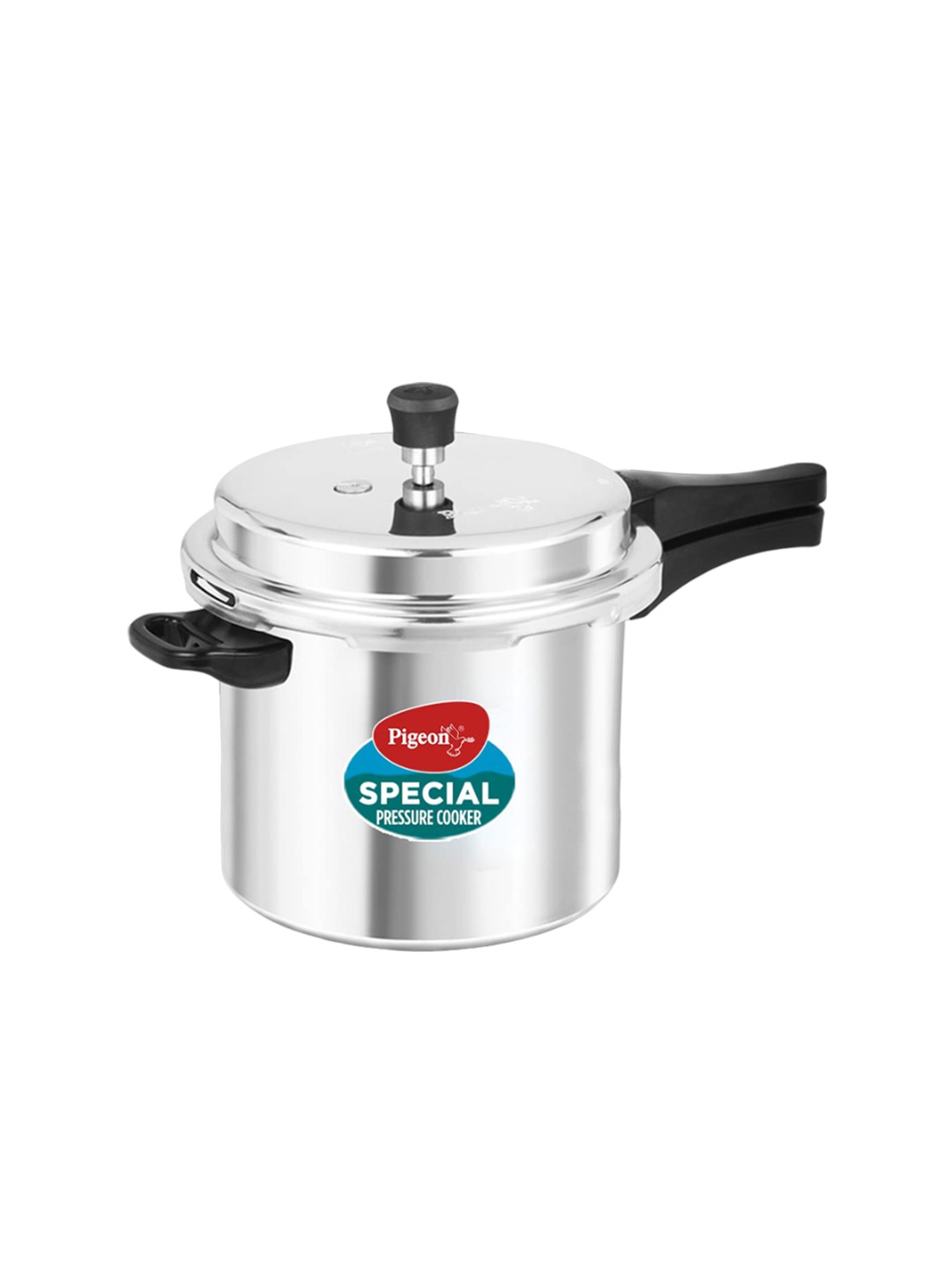 

Pigeon Silver Aluminium Outer lid 3L pressure cooker with induction base