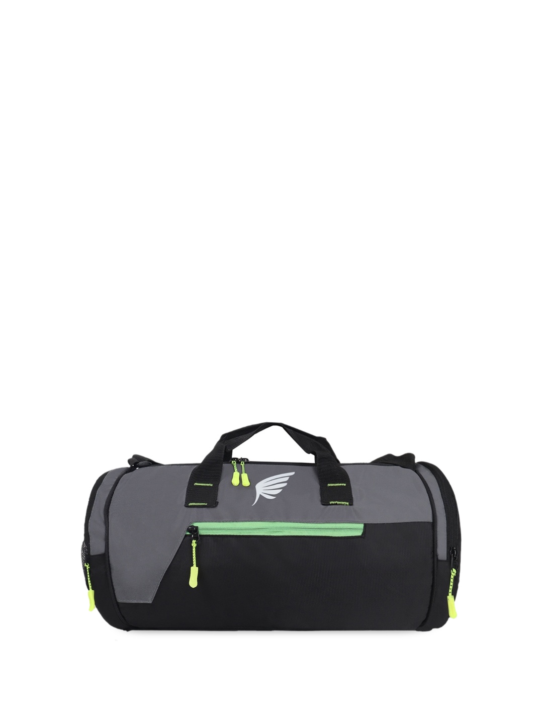 

FLURR Unisex Self Design Gym Sports Duffle Bag, Black