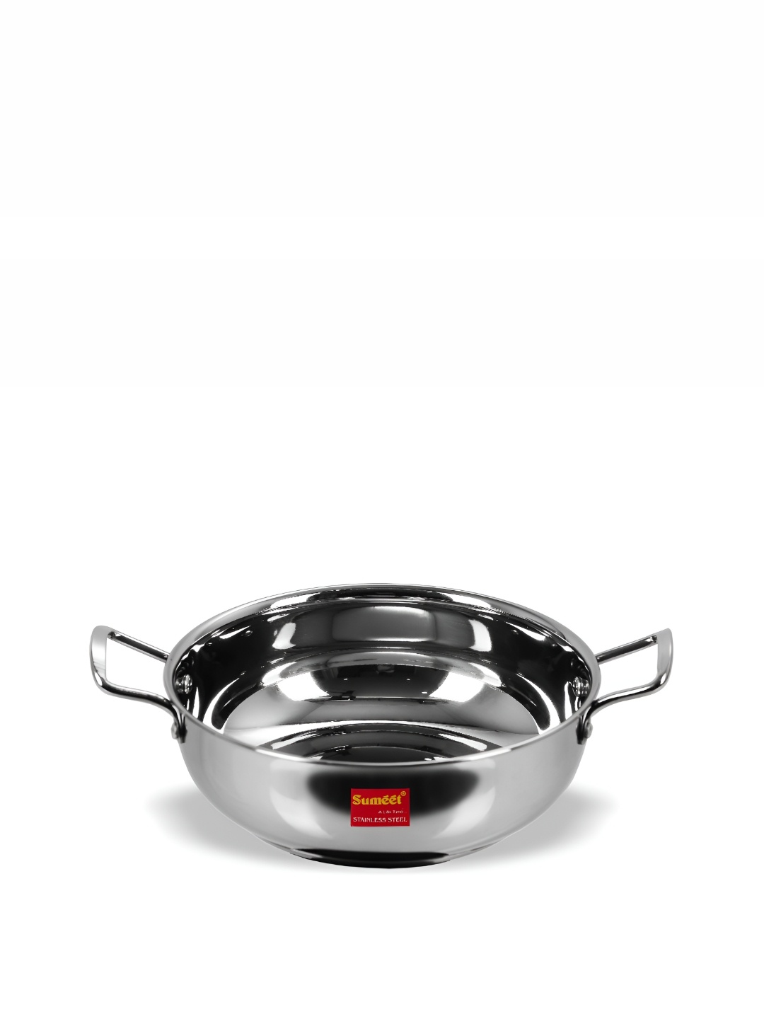 

Sumeet Stainless Steel Dishwasher Safe Induction Based Kadhai