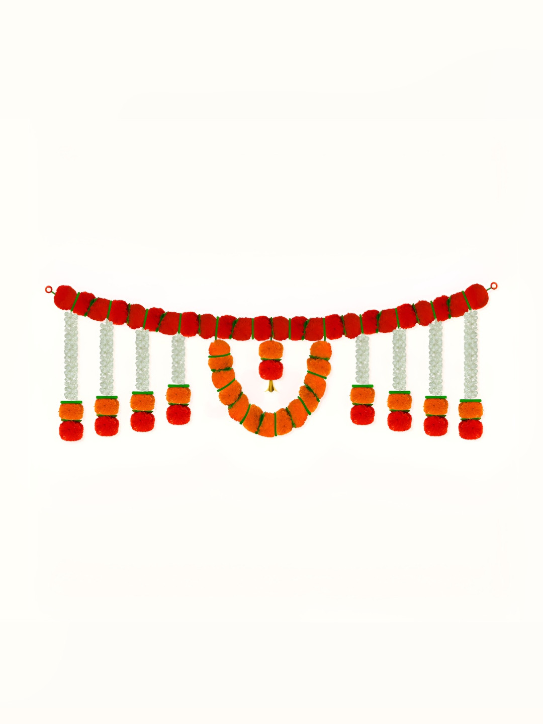 

iHandikart Orange Coloured Hanging Marigold Artificial Flower