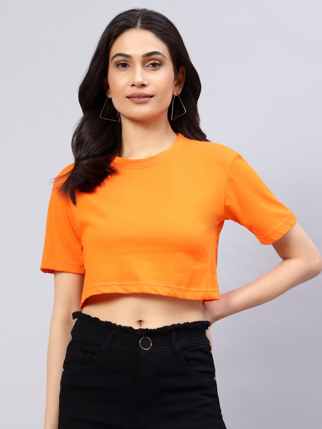 

DIAZ Orange Crop Top