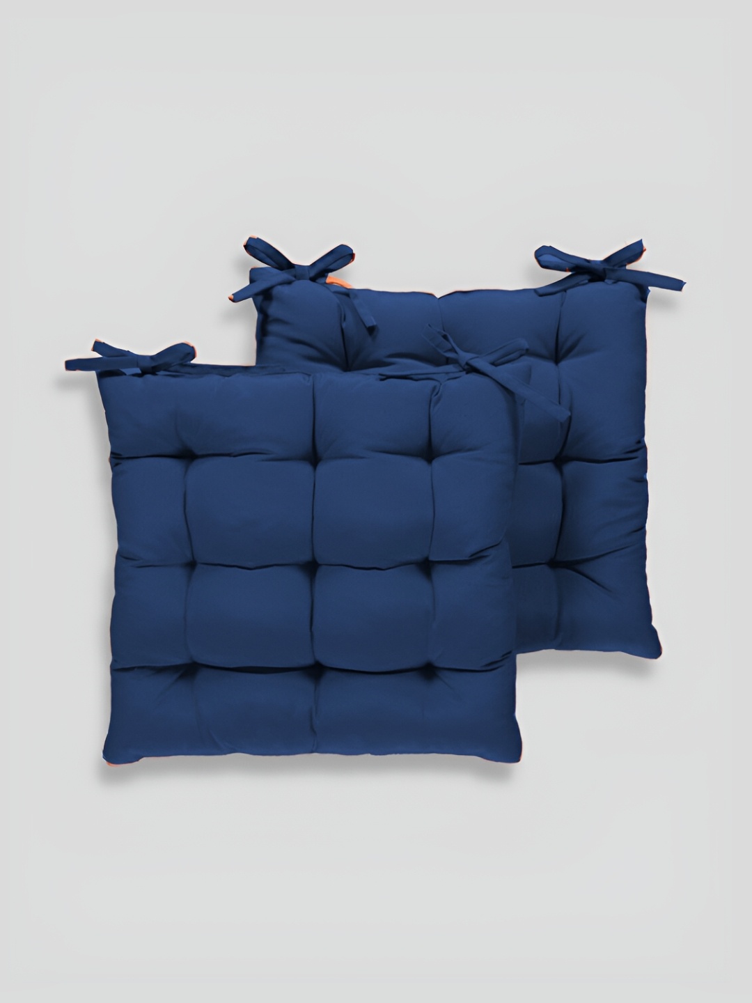 

Angel Mommy Dark Blue 2 Pieces Comfortable Square General Chair Pads