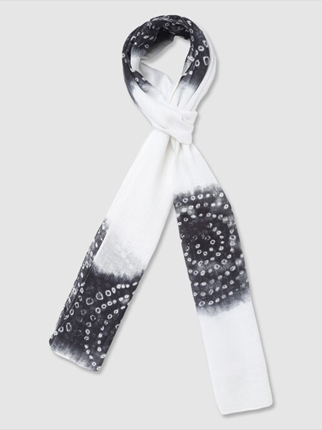 

Aila Women Dyed Scarves, White