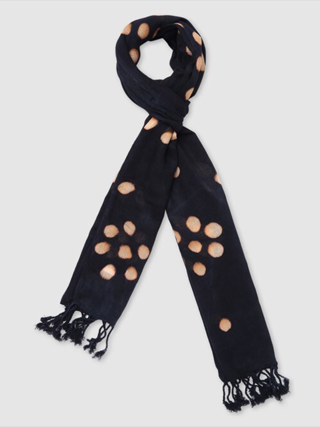 

Aila Women Printed Scarves, Black