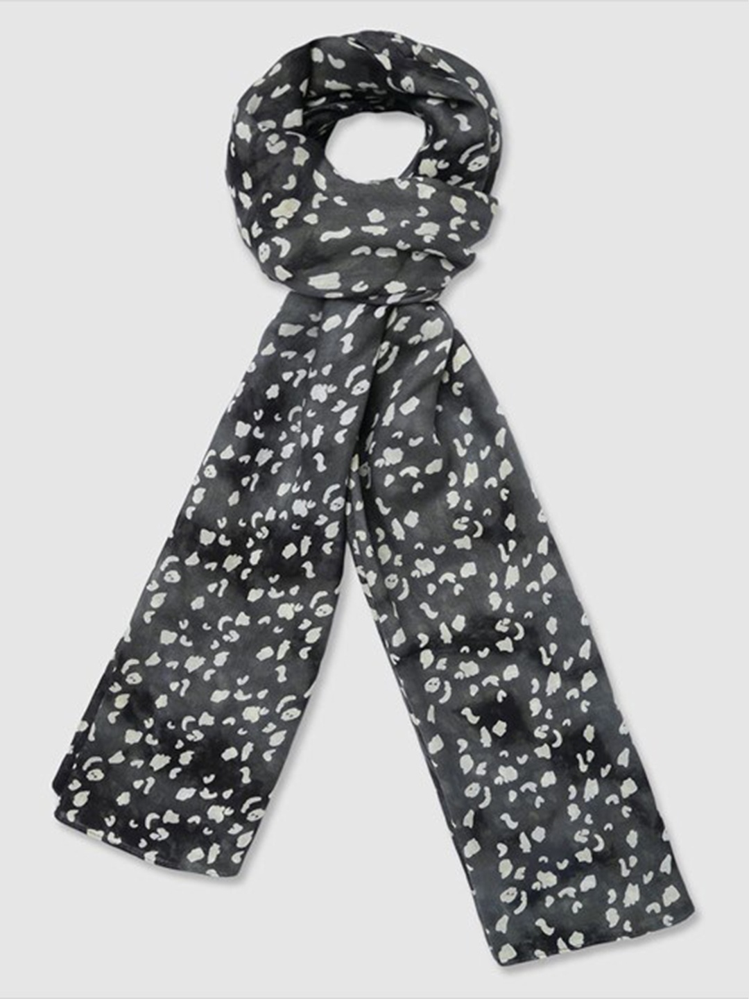 

Aila Women Abstract Printed Scarf, Olive