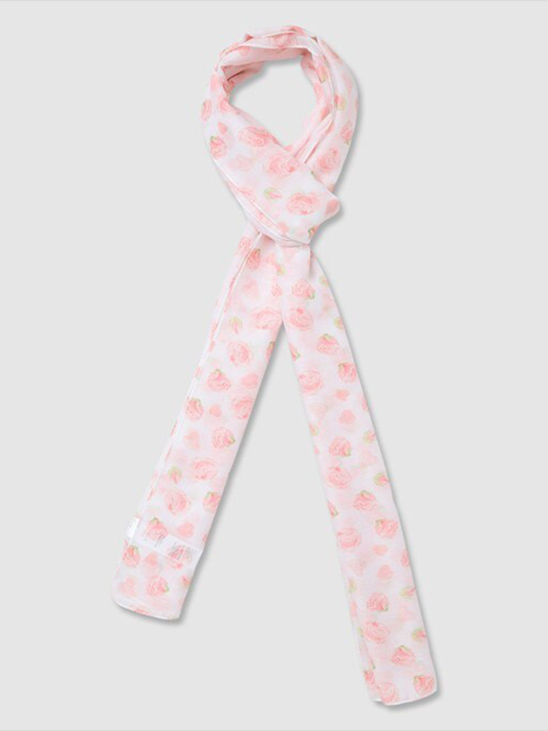 

Aila Women Printed Scarf, Pink