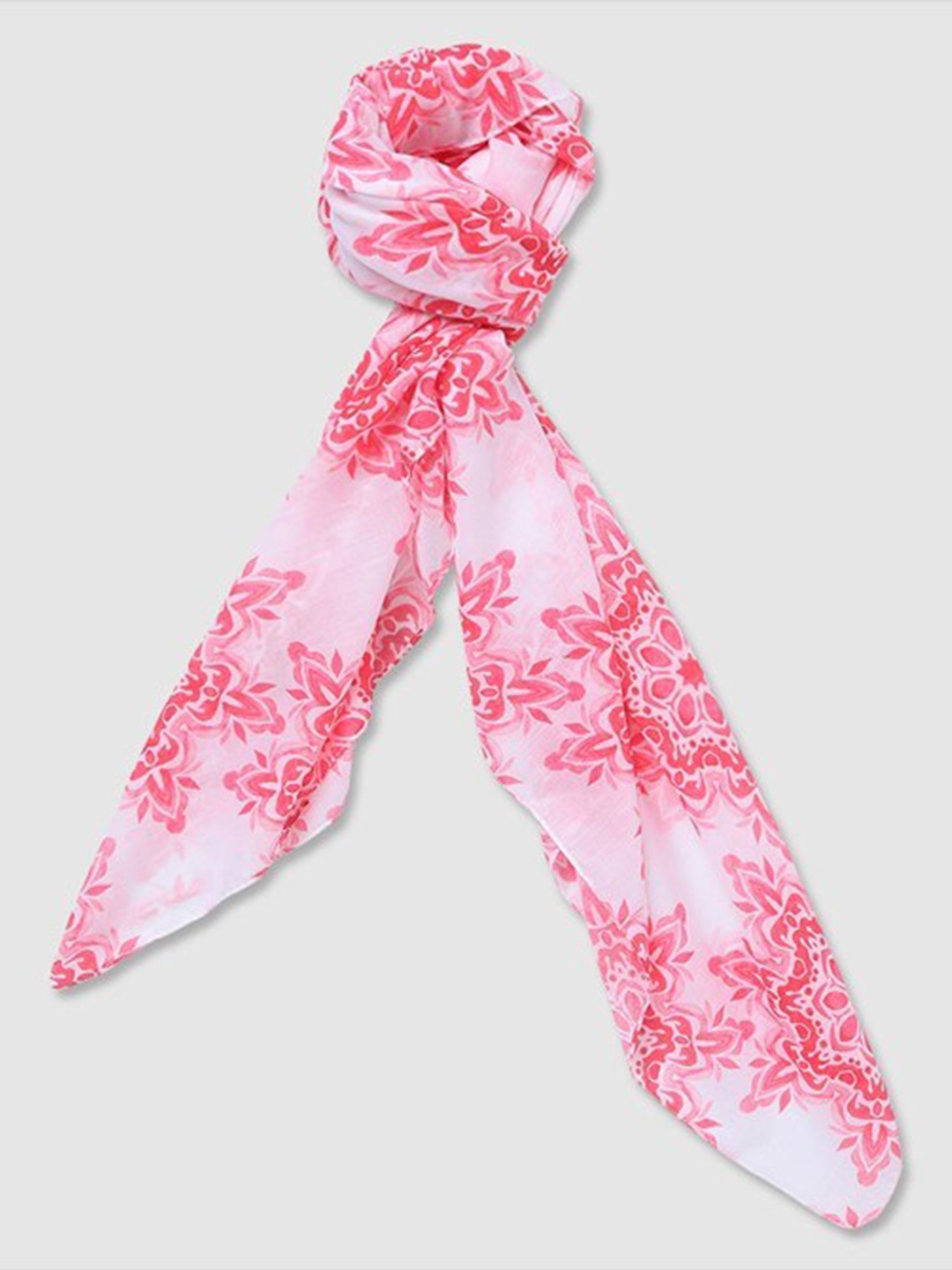 

Aila Printed Scarves, Pink