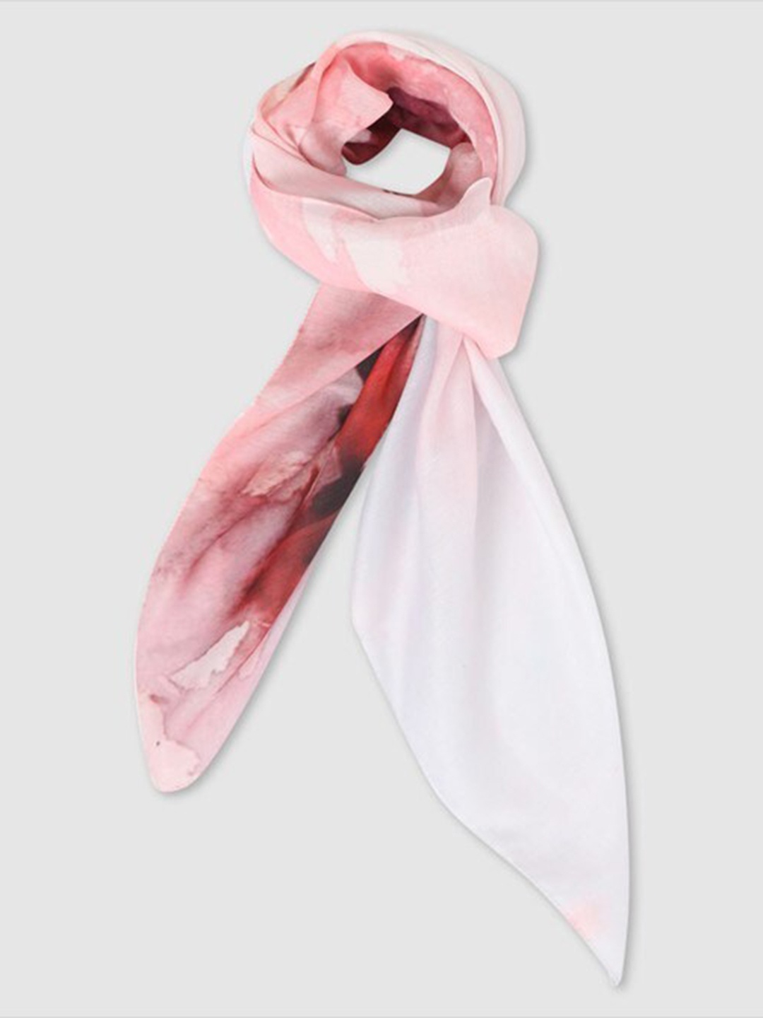 

Aila Women Printed Scarf, Pink