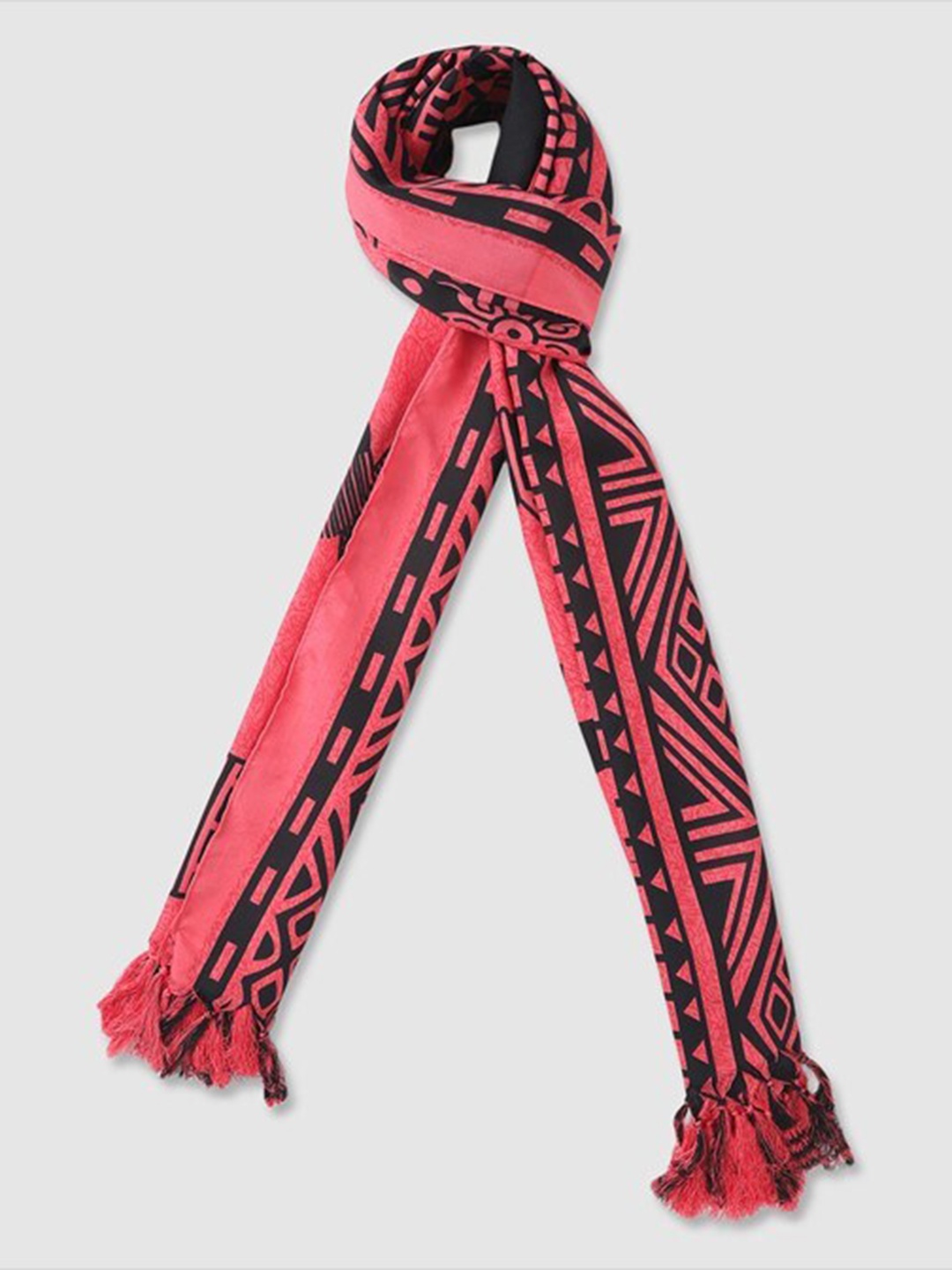 

Aila Printed Scarf, Pink