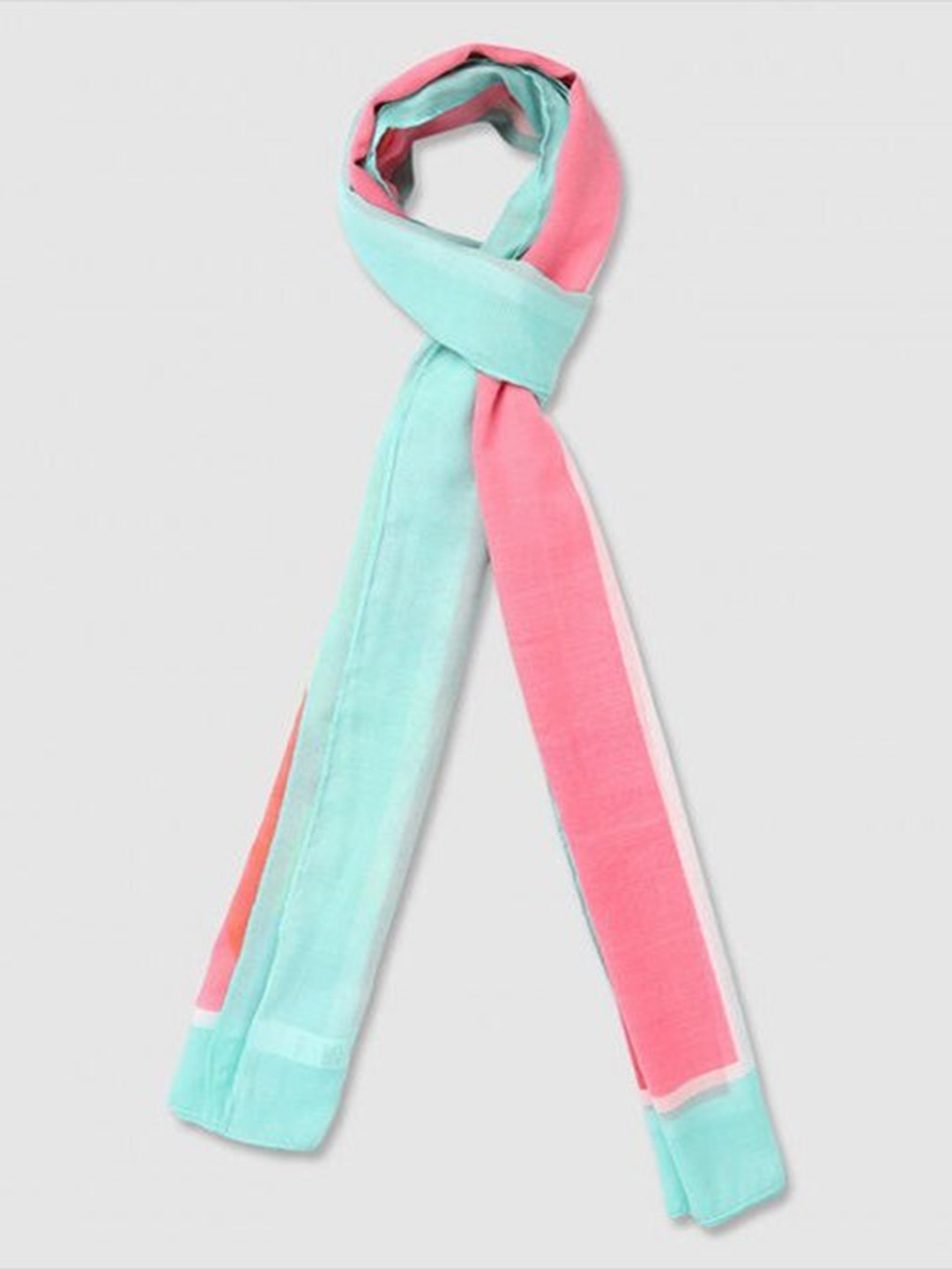 

Aila Colourblocked Scarf, Pink