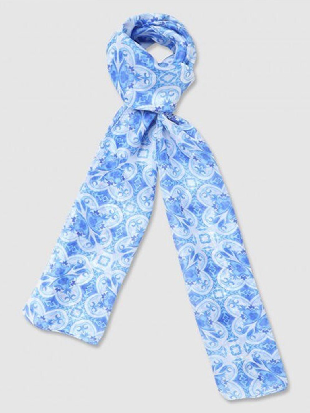 

Aila Women Printed Scarves, Blue