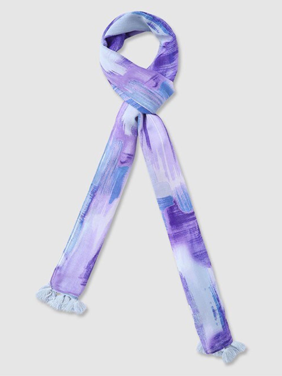

Aila Women Printed Scarves, Blue