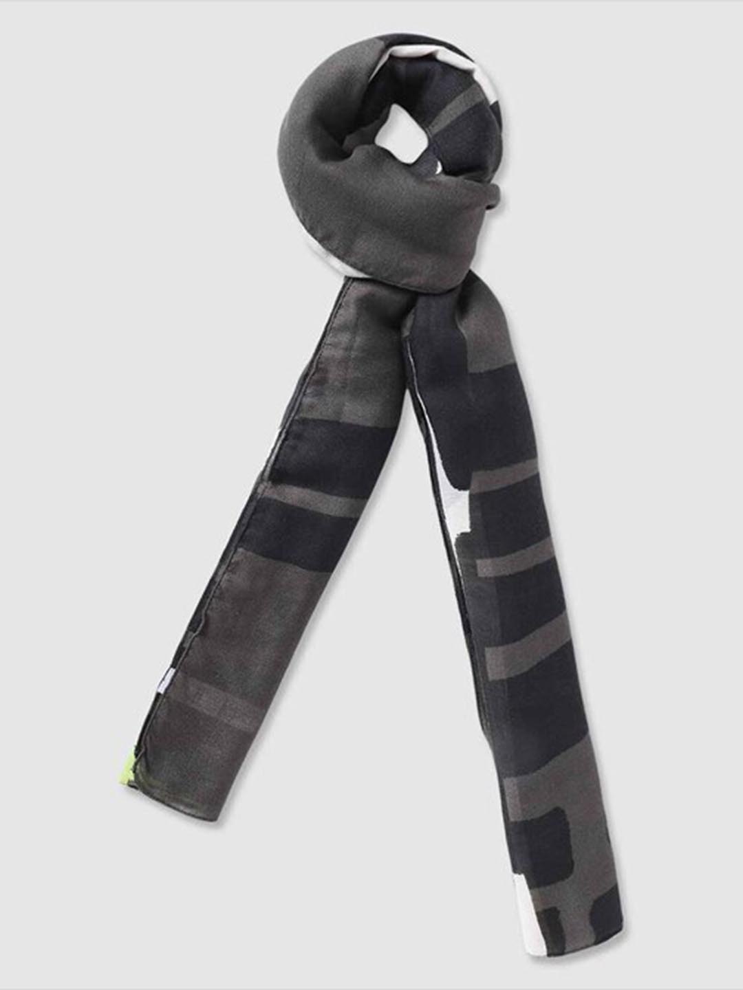 

Aila Abstract Printed Scarf, White