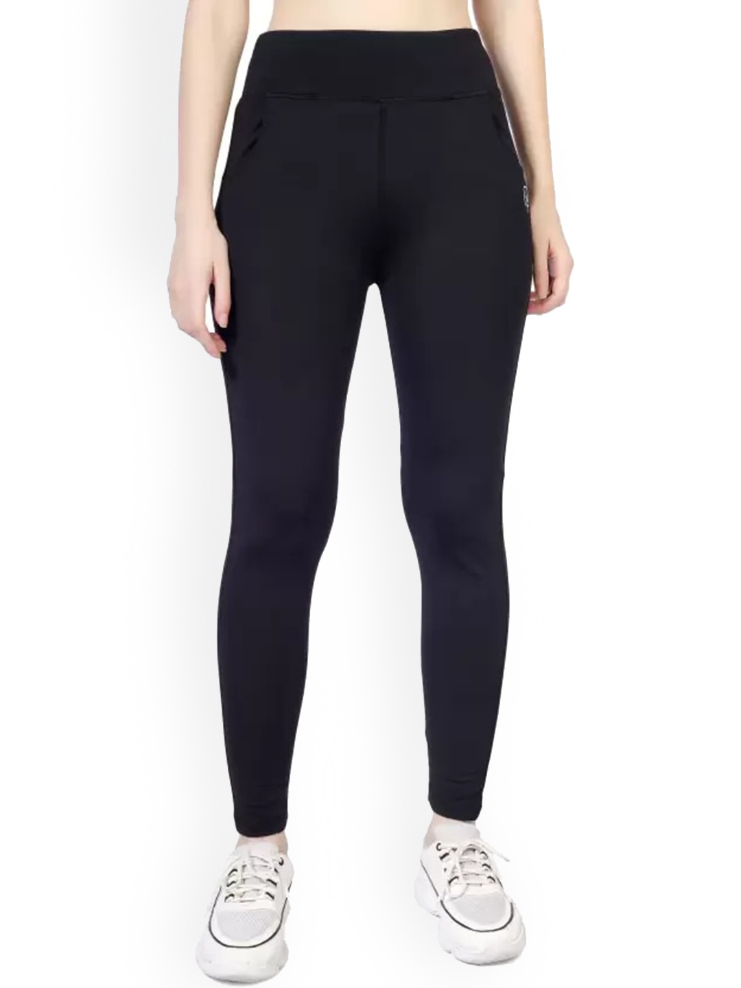 

BLUEFICUS Ankle-Length Gym Tights, Black