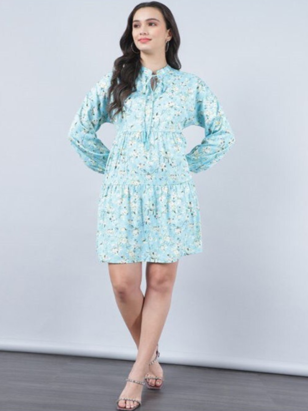 

Aila Multicoloured A-Line Midi Dress, Multi