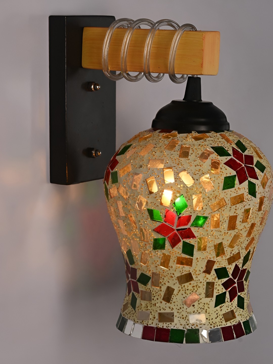 

Afast Beige Glass Wall Lamp