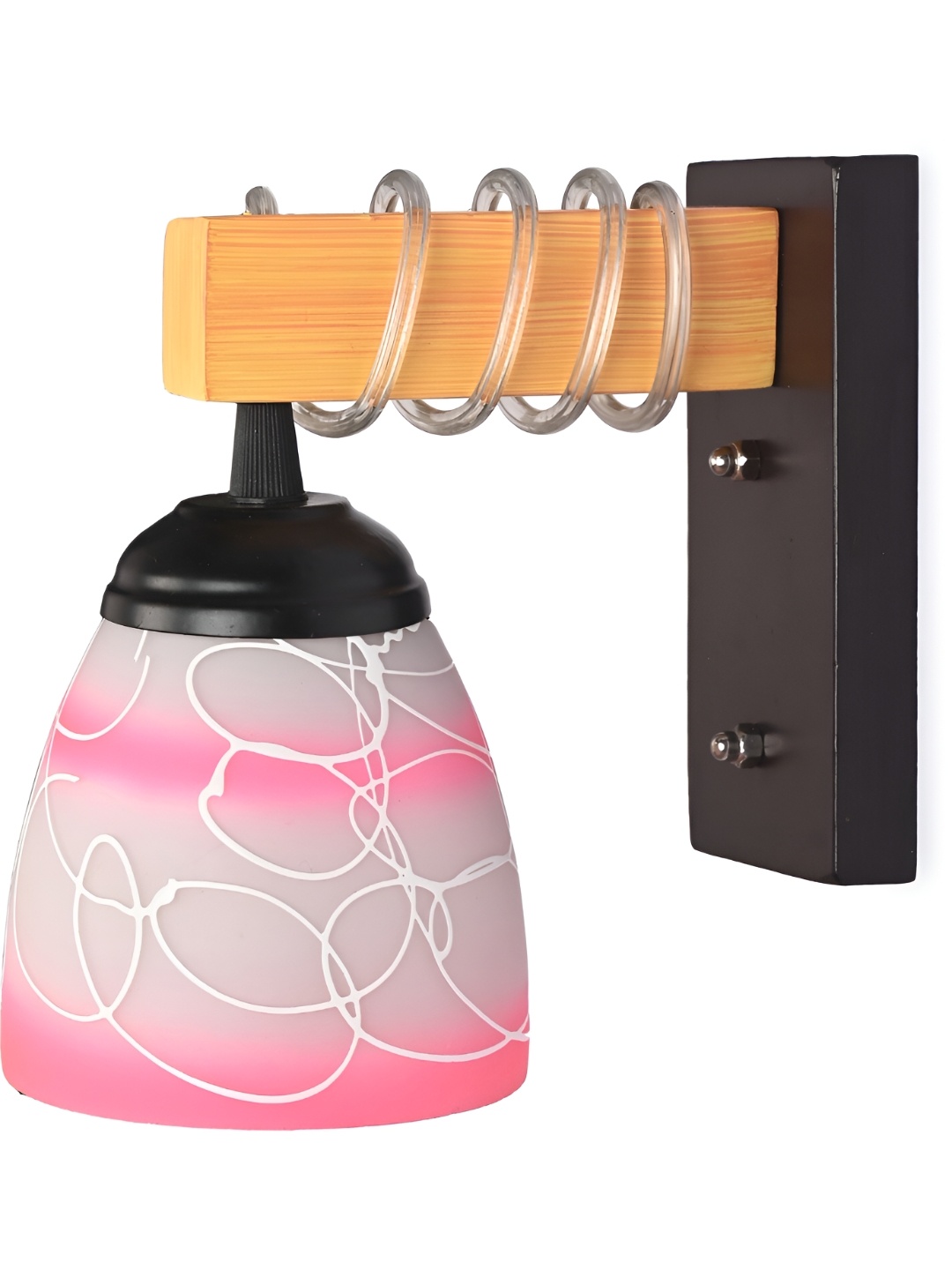 

Afast Pink Glass Wall Lamp