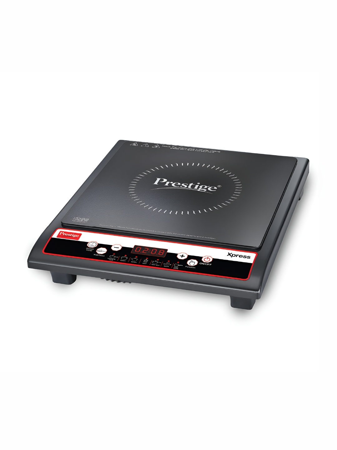 

Prestige Black Xpress 1200W Induction Cooktop With Ceramic Plates