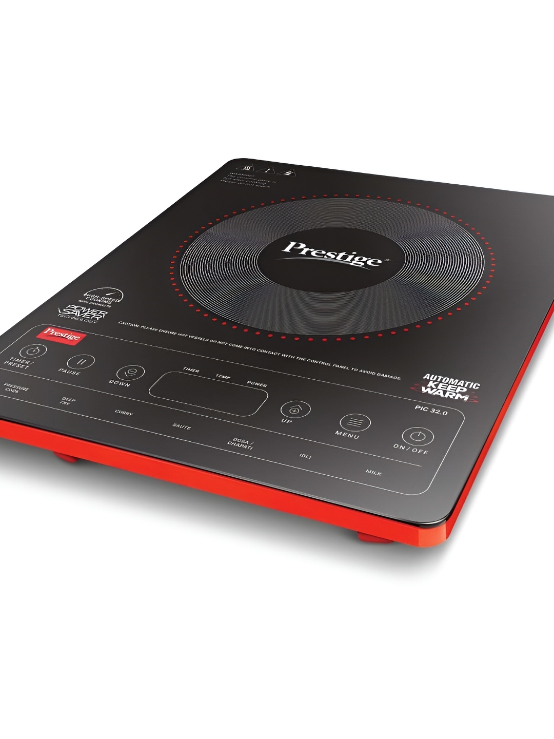 

Prestige Black & Red PIC 32.0 Induction Cooktop 2500W With Indian Menu Options