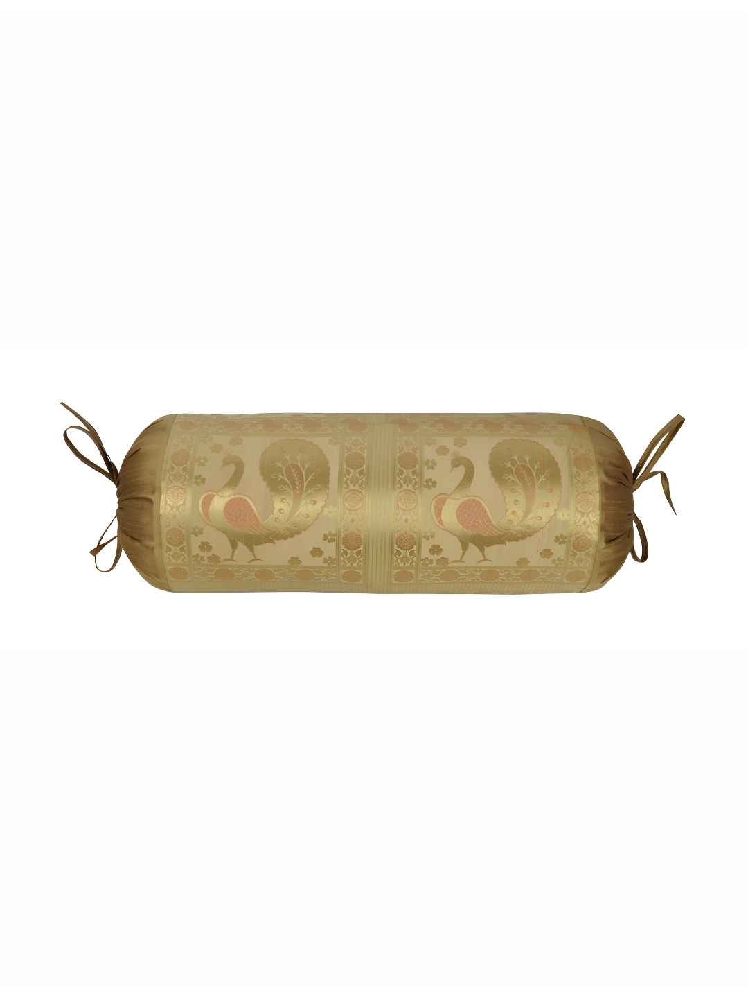 

Lal Haveli Beige Woven Design Bolster Covers
