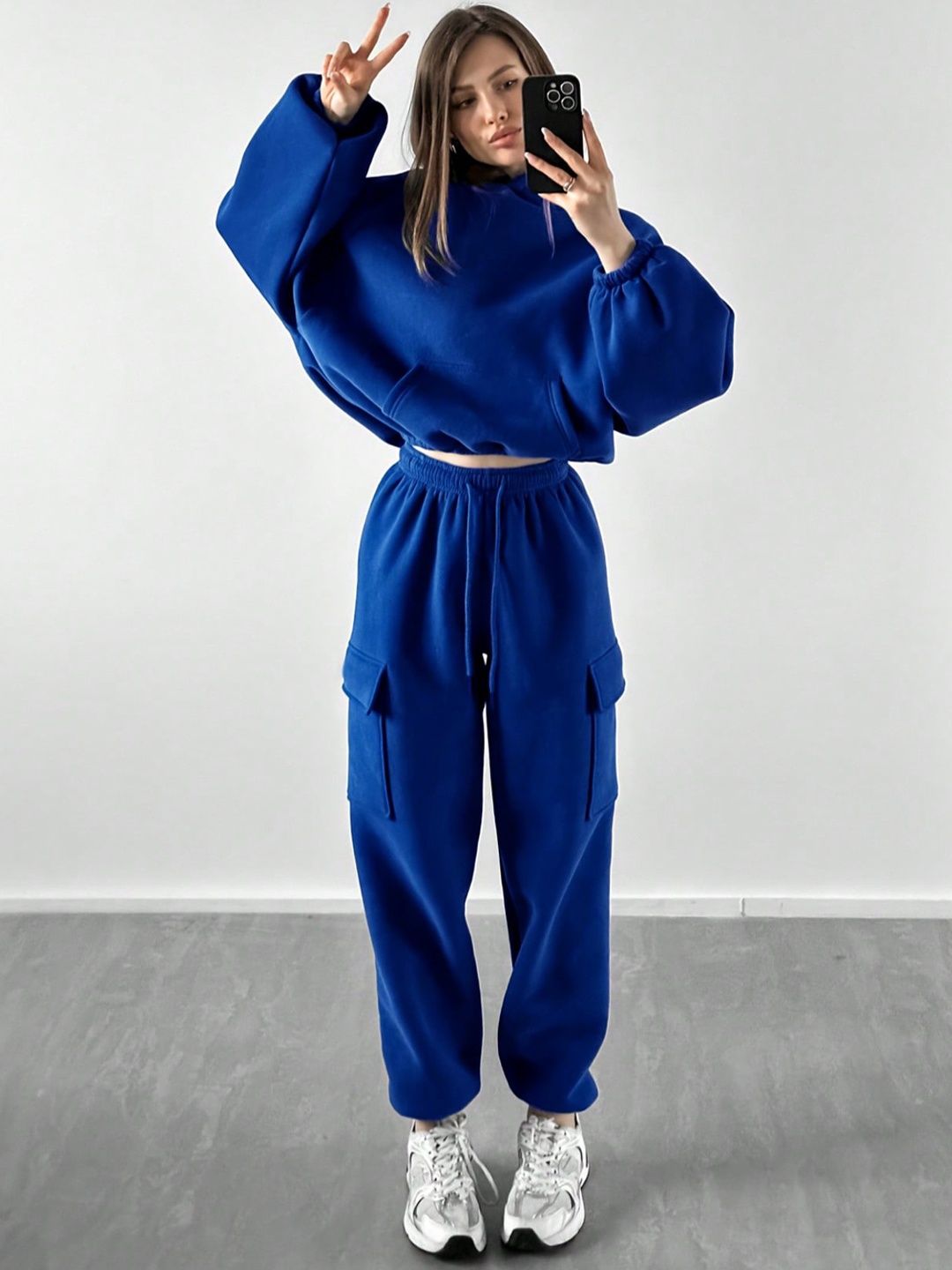 

Kotty Blue Hooded Fleece Co-Ords