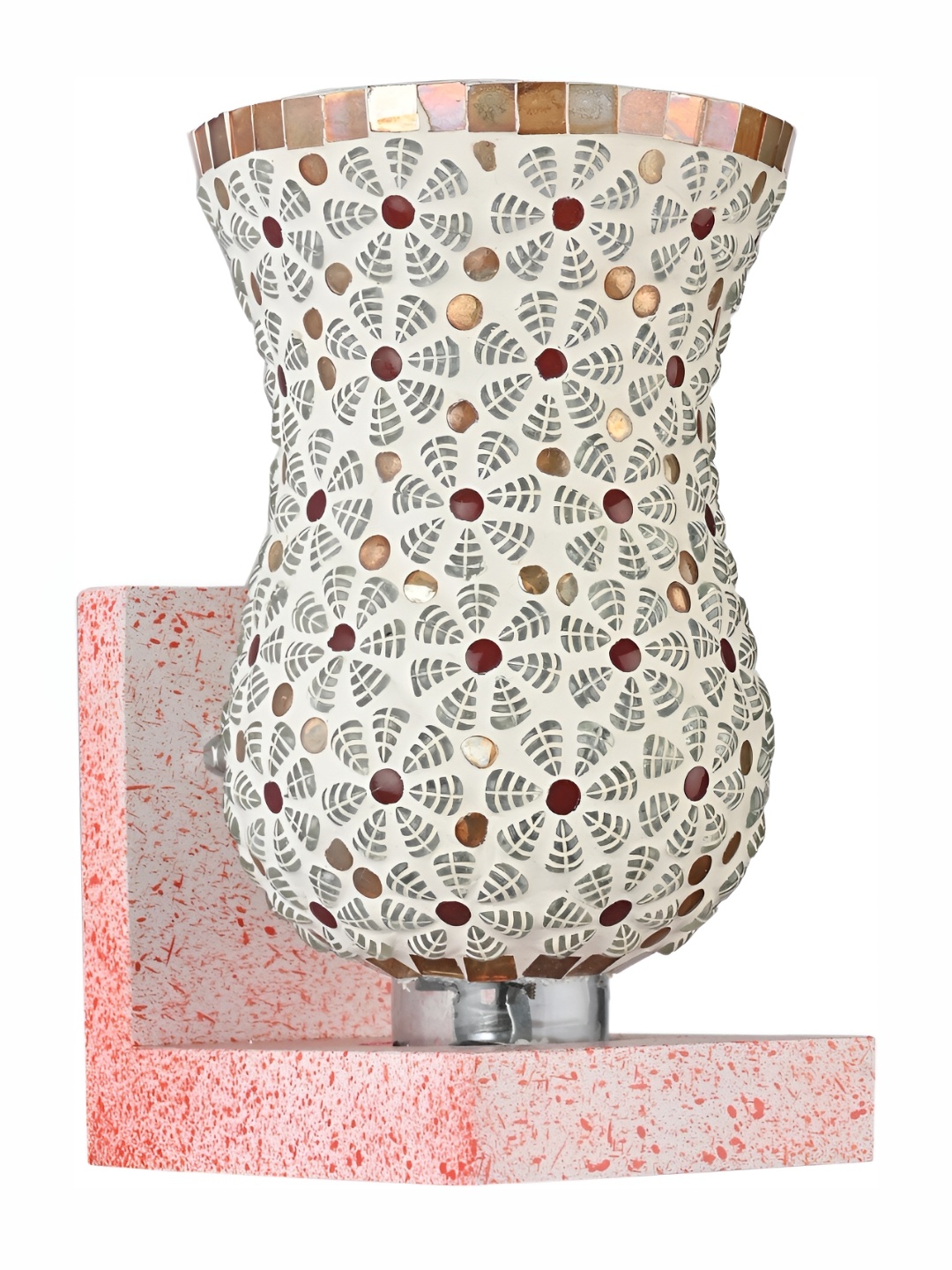 

Afast White Textured Glass Cylindrical Wall Lamp