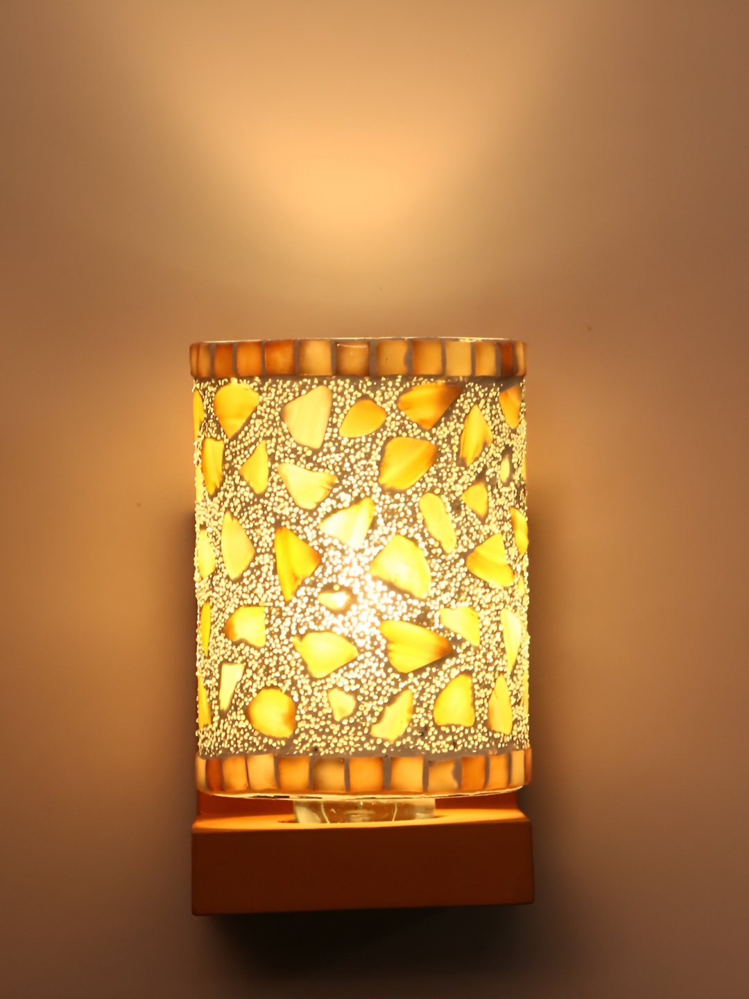 

Afast Gold Toned Glass Wall Lamp