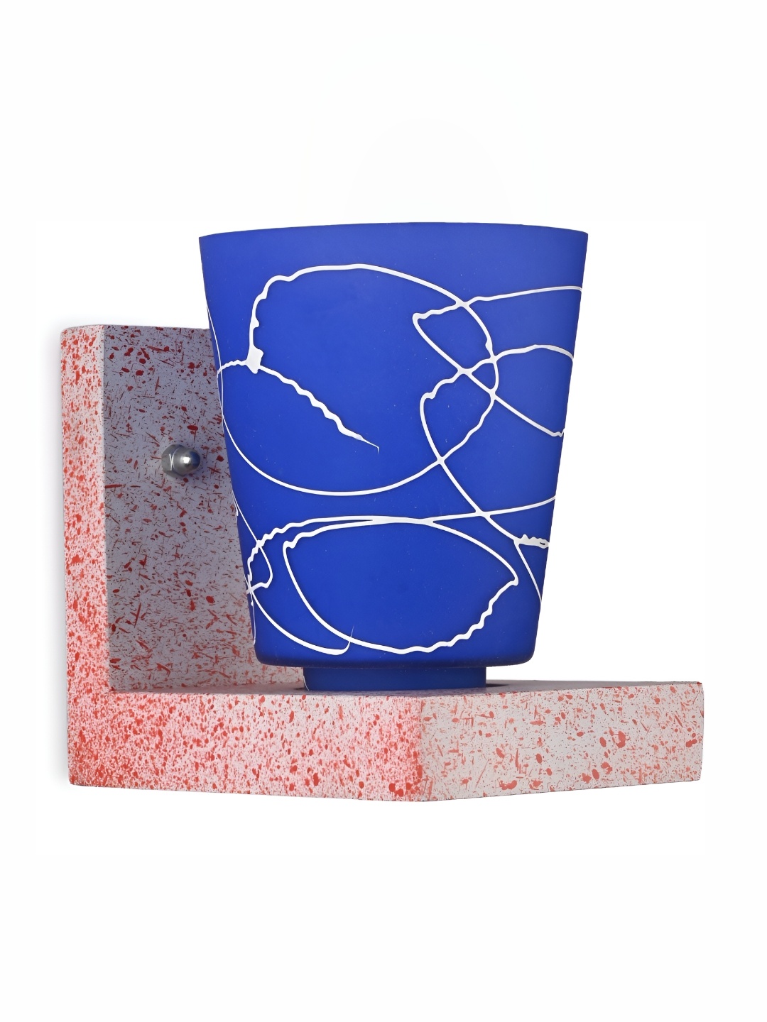 

Afast Blue Glass Wall Lamp