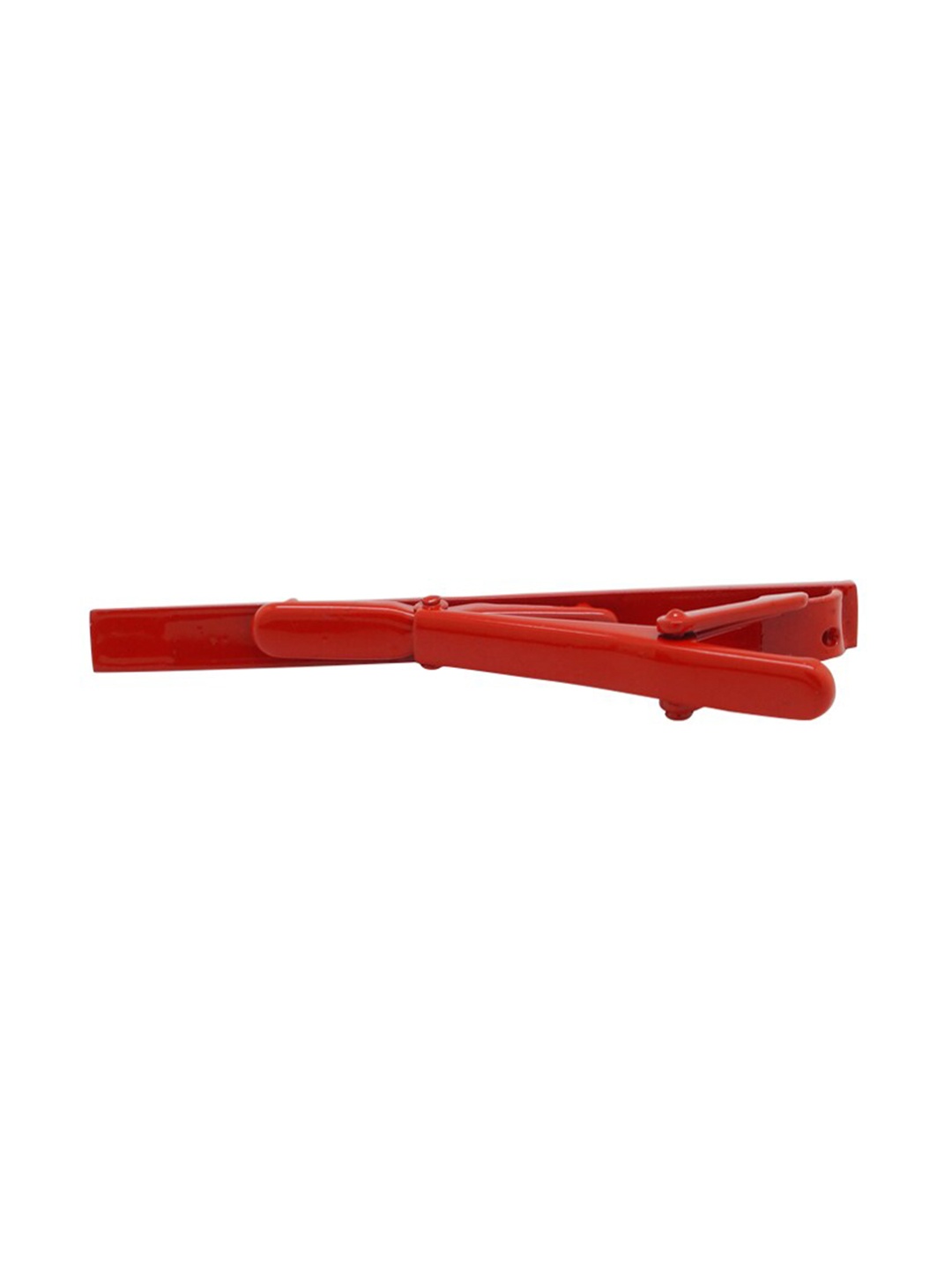 

The Tie Hub Men Brass Minimal Tie Pin, Red