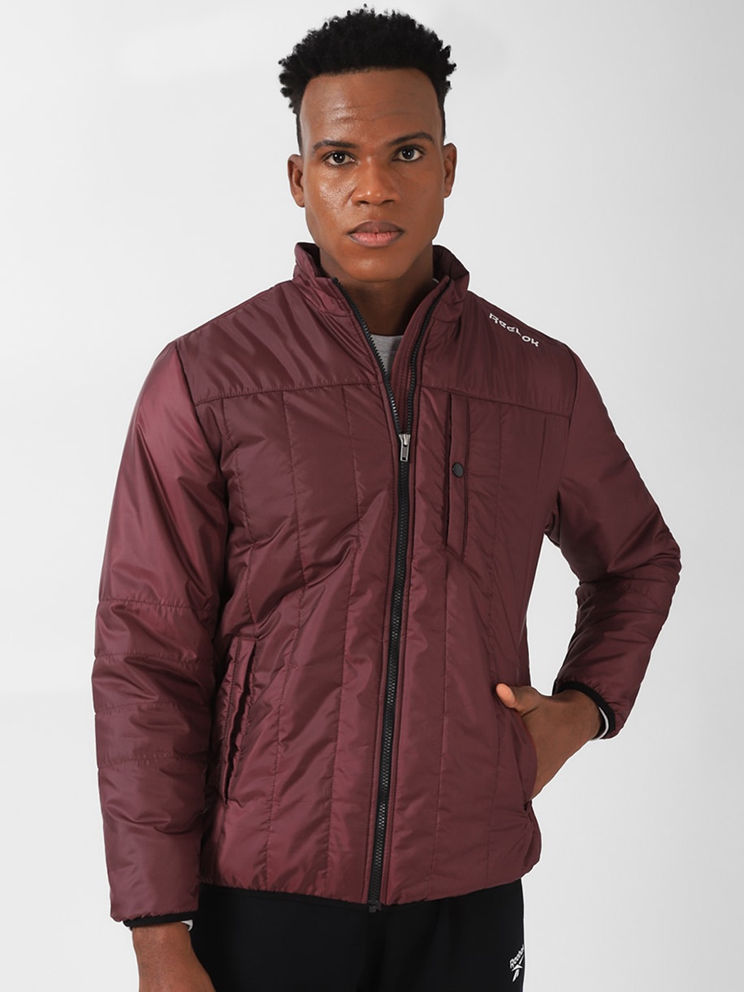 

Reebok Light Padded Sports Jacket, Maroon