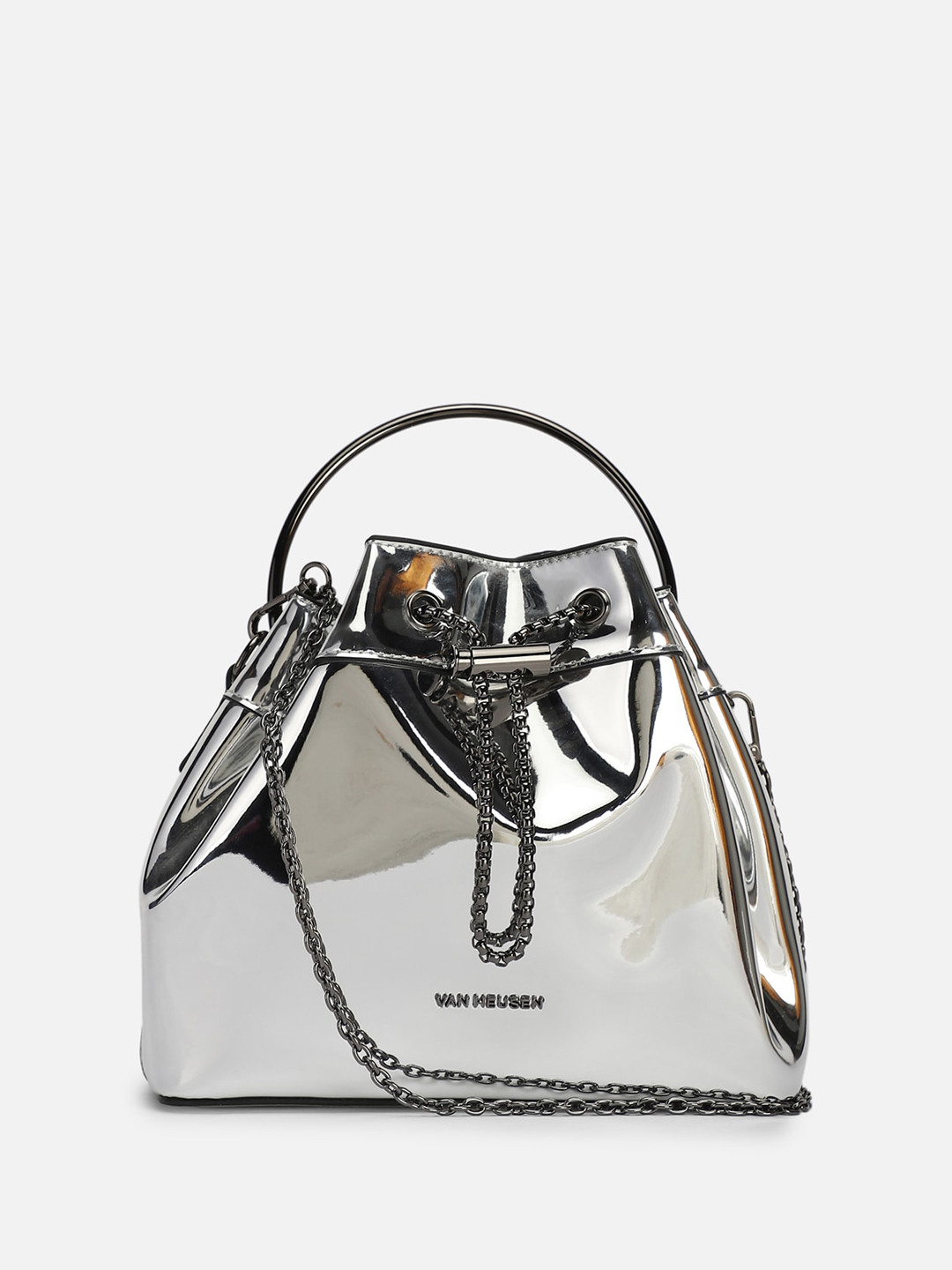 

Van Heusen Woman Structured Handheld Bag, Grey
