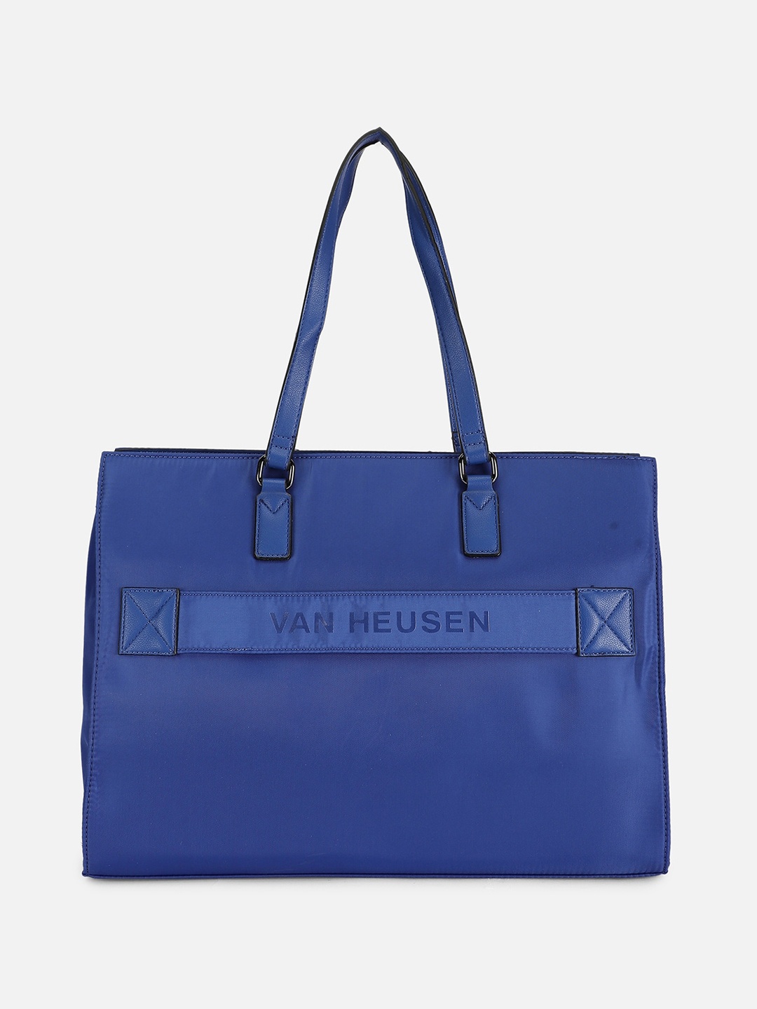 

Van Heusen Structured PU Shoulder Bag, Blue