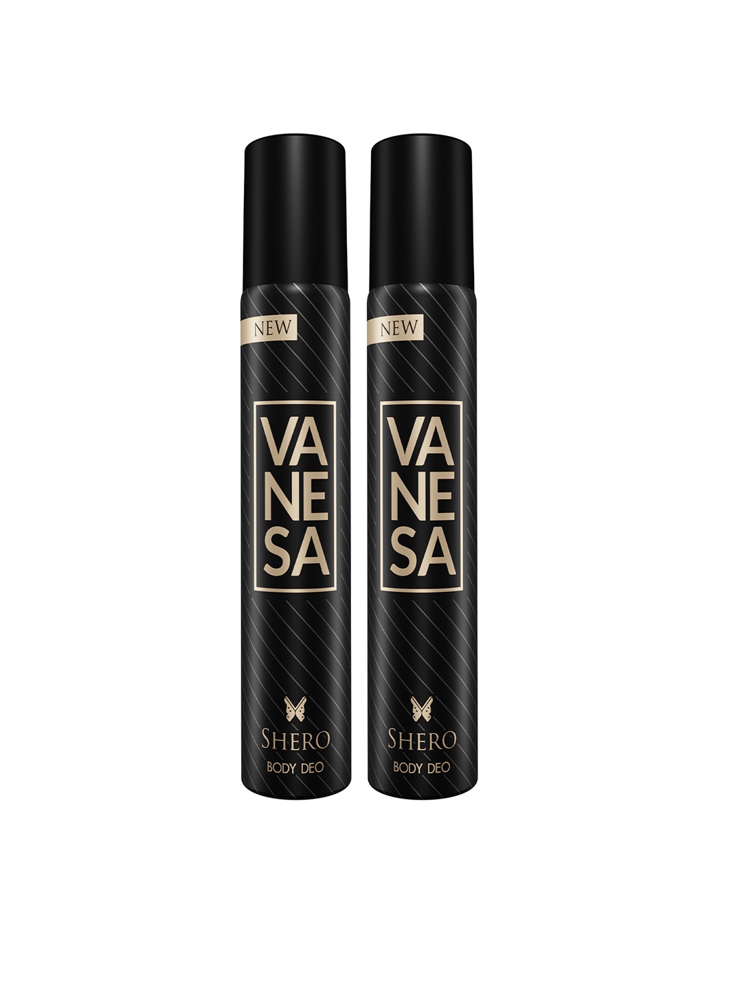 Vanesa Women Set of 2 Shero Nano Body Deodorant Spray - 20 g Each