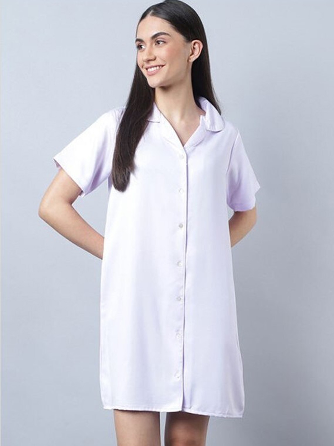

Aila Lapel Collar Night suits, Multi