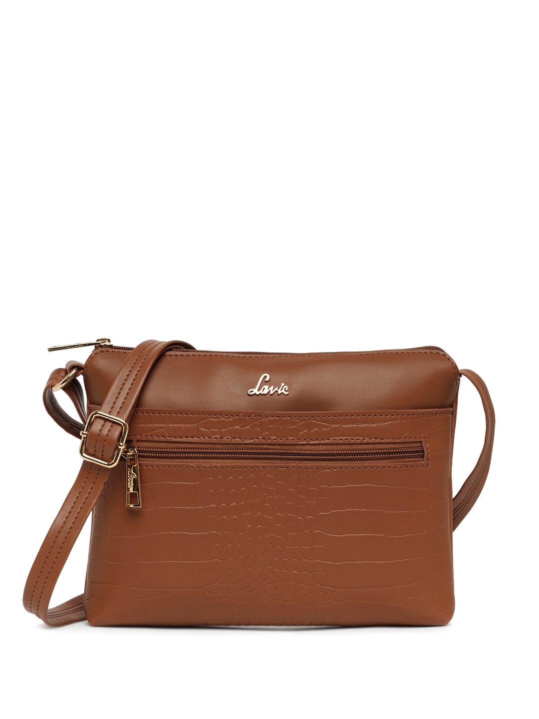 

Lavie Structured Sling Bag, Tan