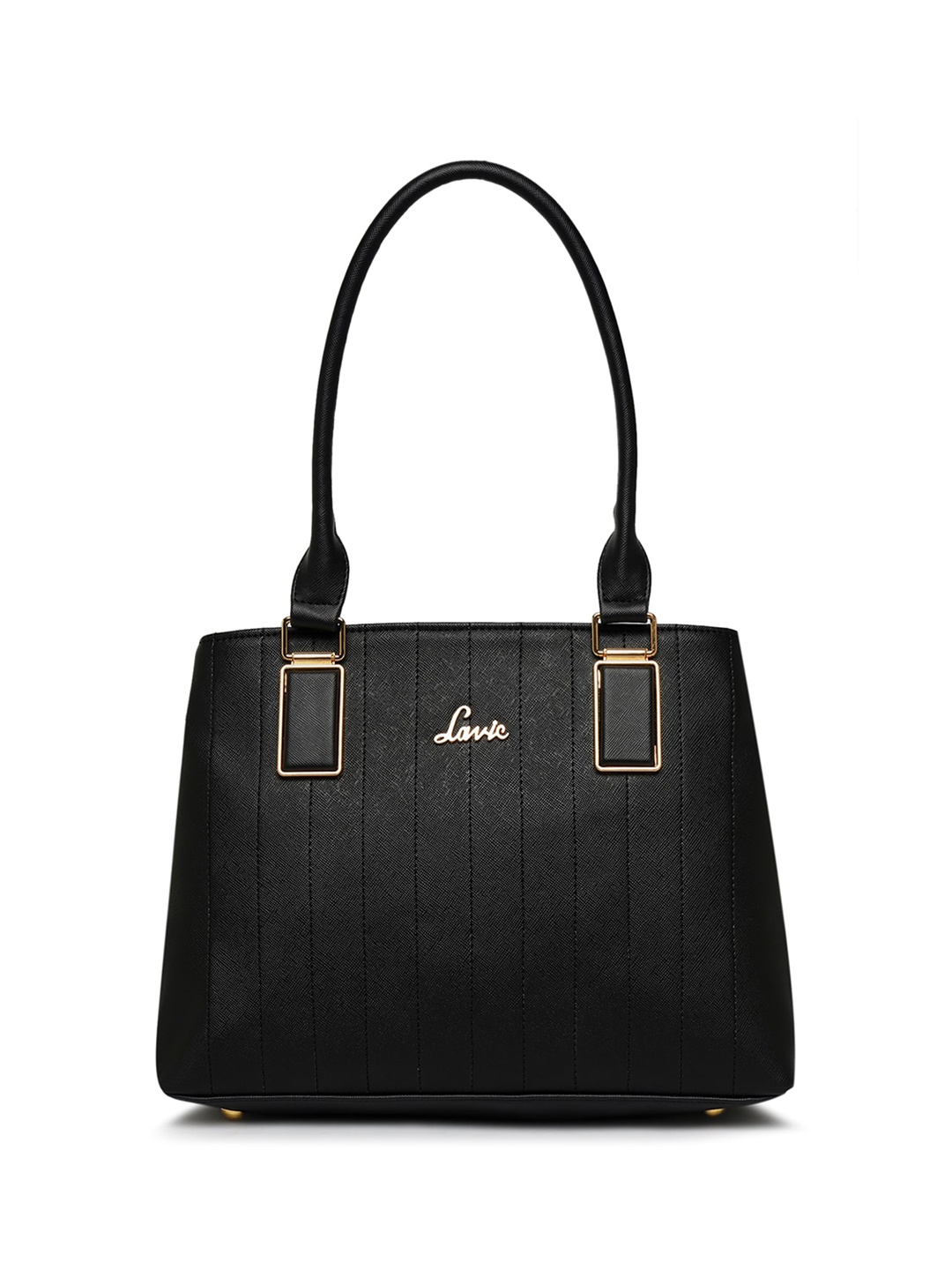 

Lavie Textured Structured Satchel, Black