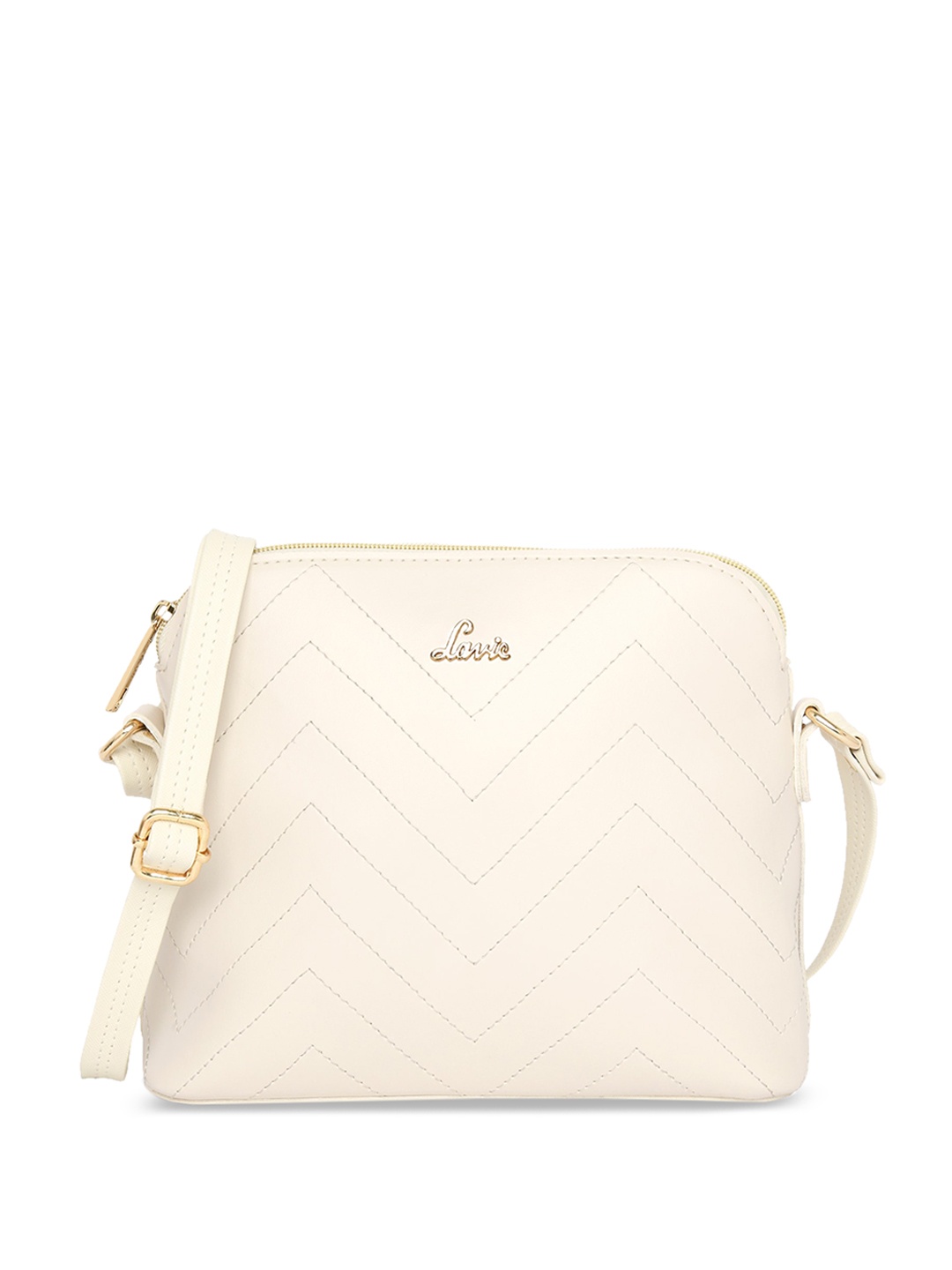 

Lavie Textured Sling Bag, White