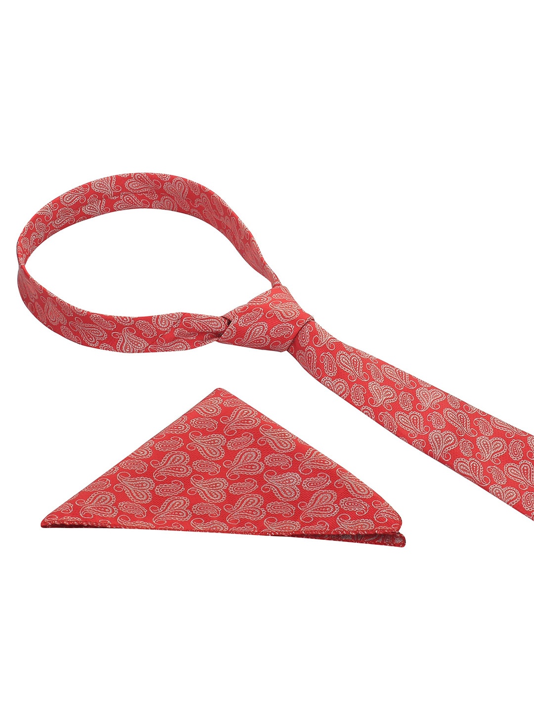 

MANQ Men Printed Accessory Gift Set, Red