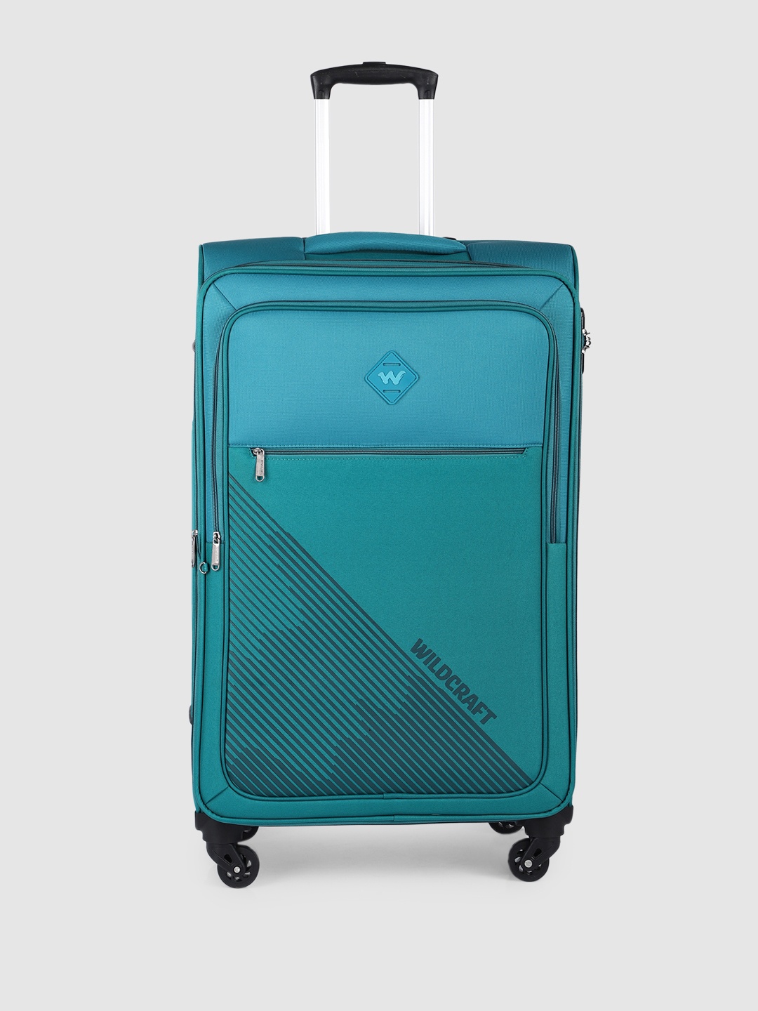 

Wildcraft Zordan Plus Soft Large Trolley Suitcase, Teal