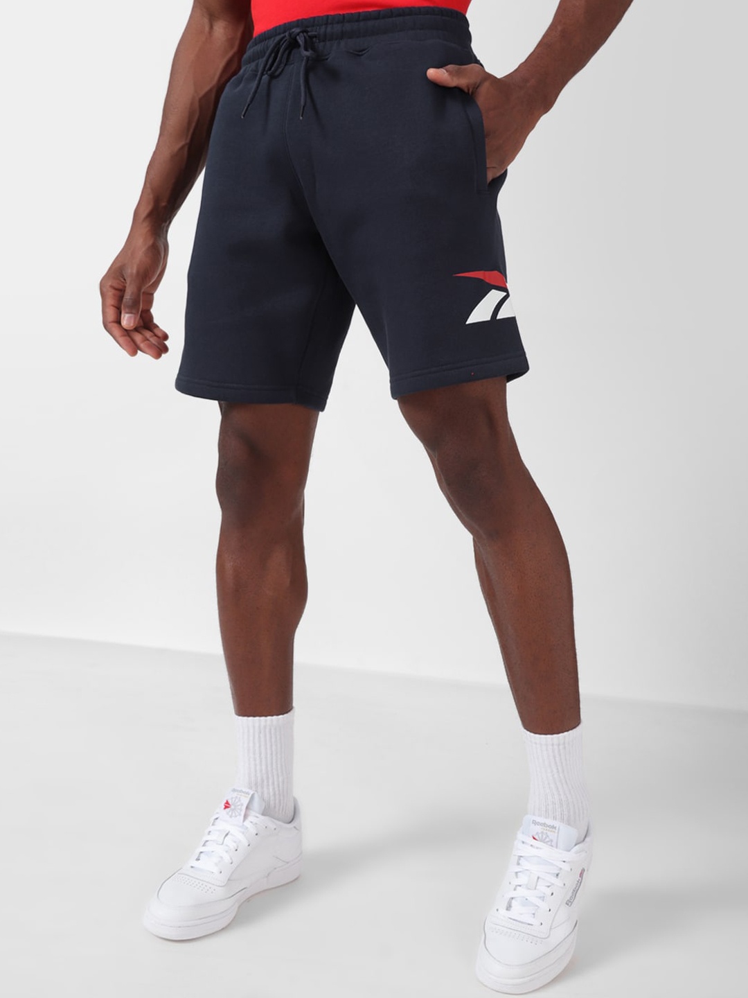 

Reebok Men Cl Bv Short, Navy blue