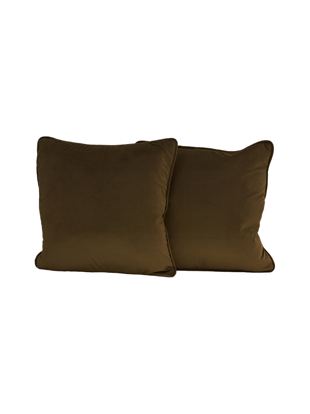 

CASA-NEST Brown Square Reversible Cushion Cover