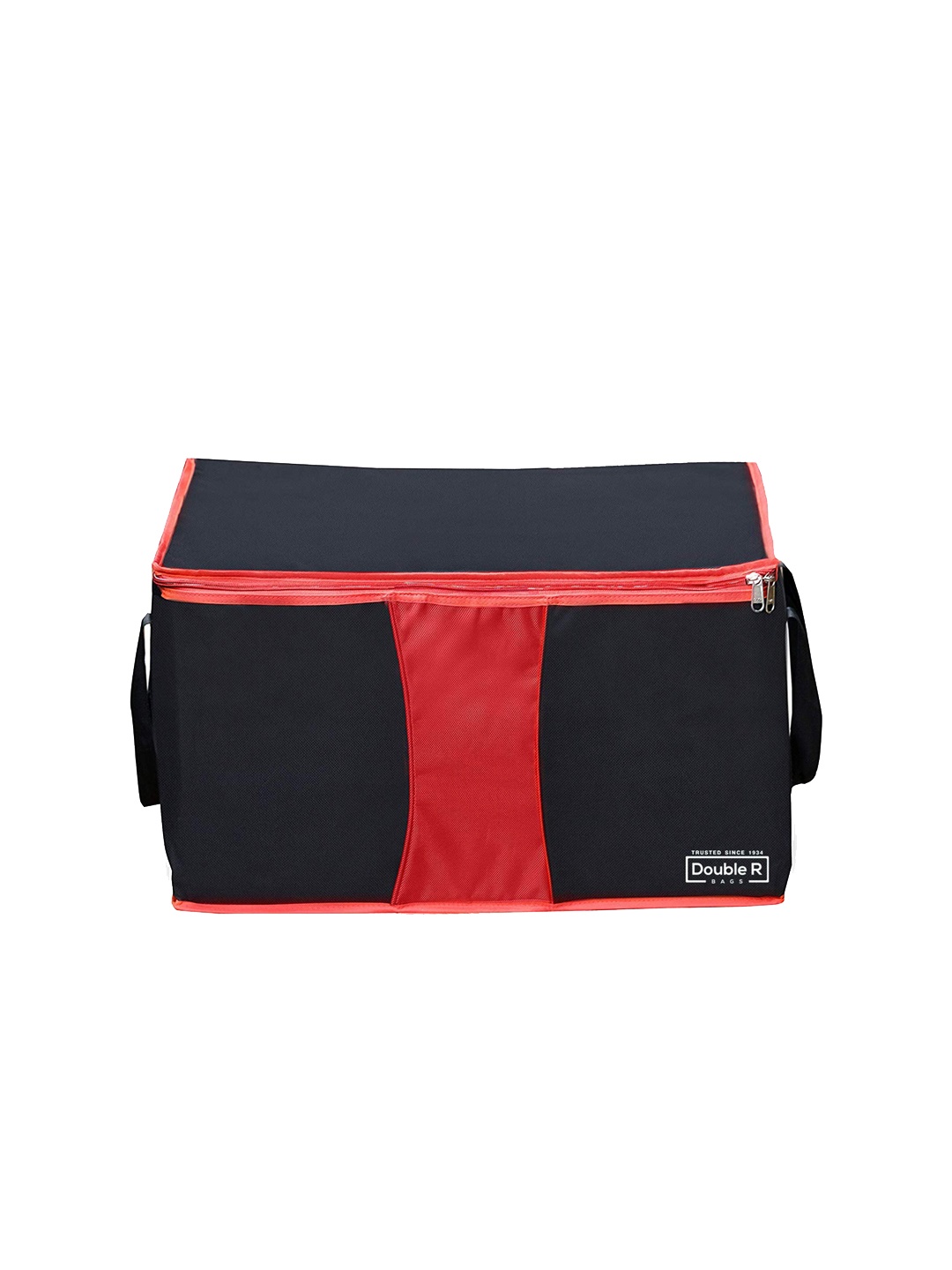 

DOUBLE R BAGS Black & Red Foldable Water Resistant Multi-Utility Organiser with Lid