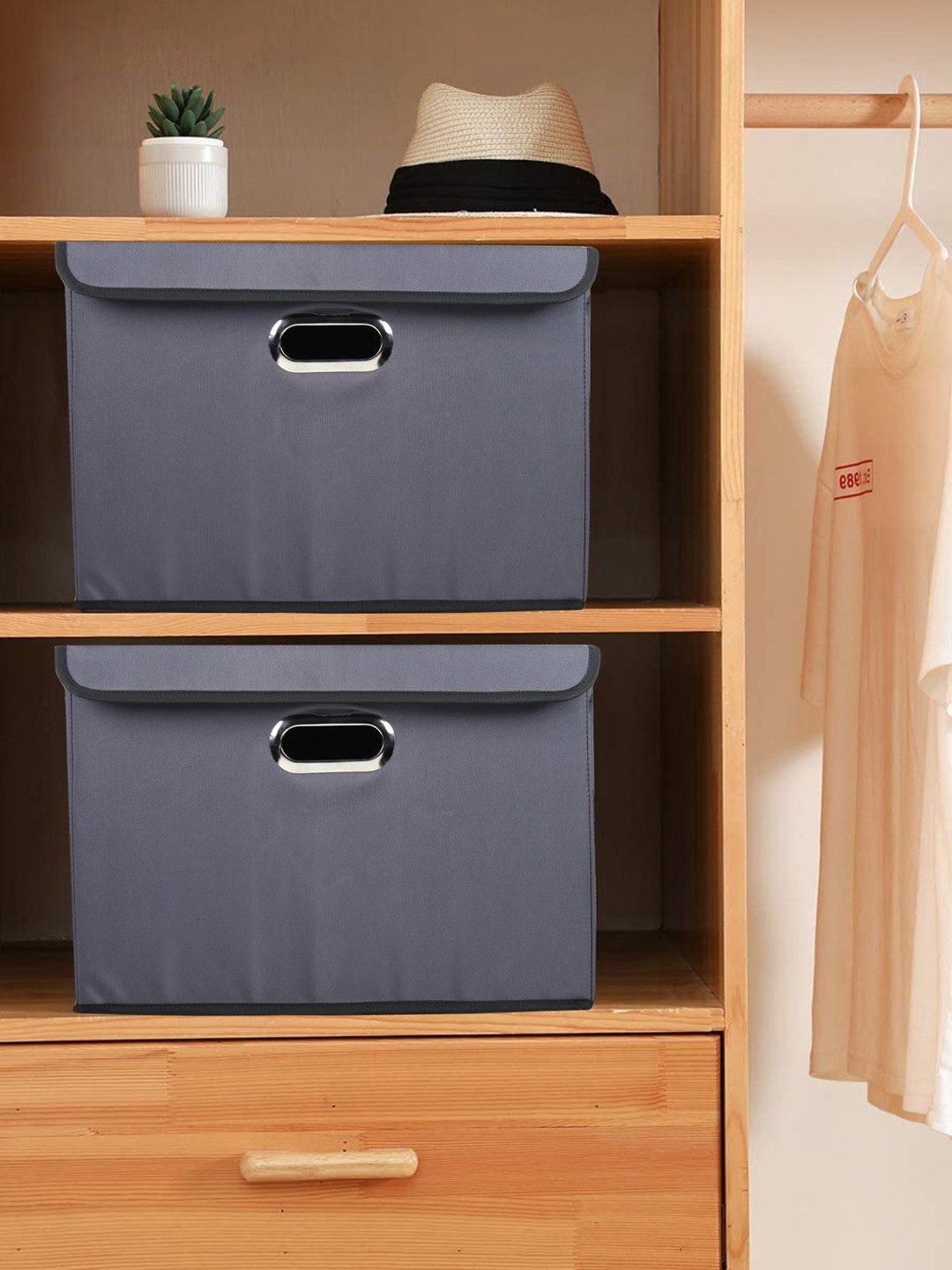 

DOUBLE R BAGS Grey 2 Pieces Multi-Utility Organisers