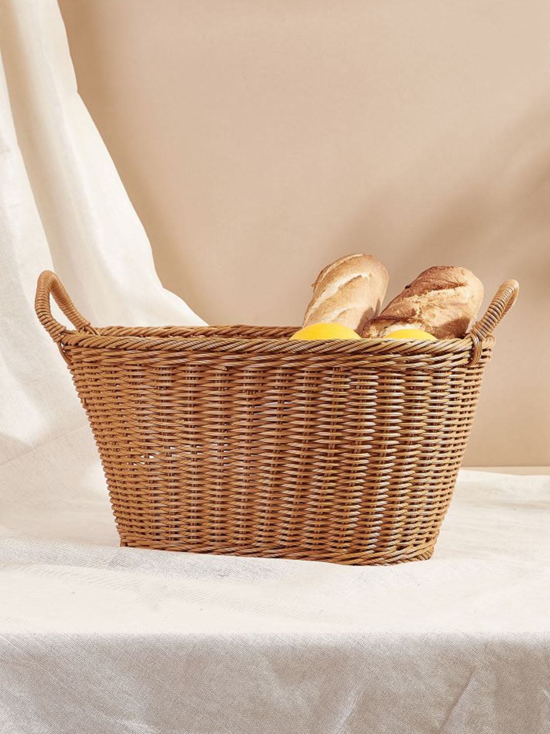

Mason Home Brown Oval Fruit and Vegetable Basket