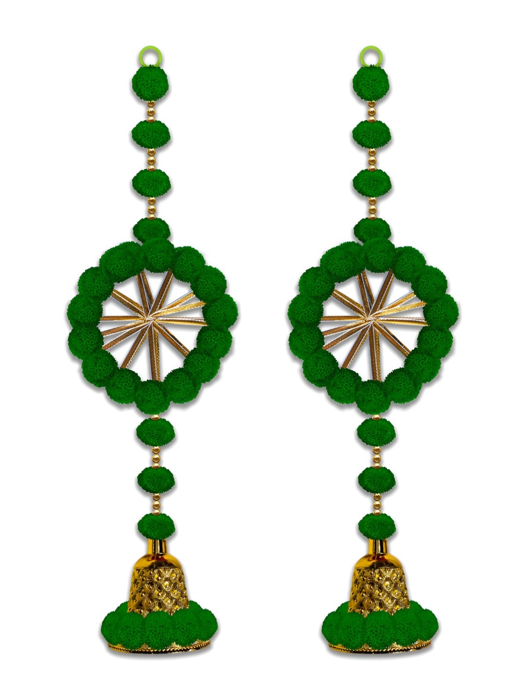

iHandikart Green 2 Pieces Wall Hanging