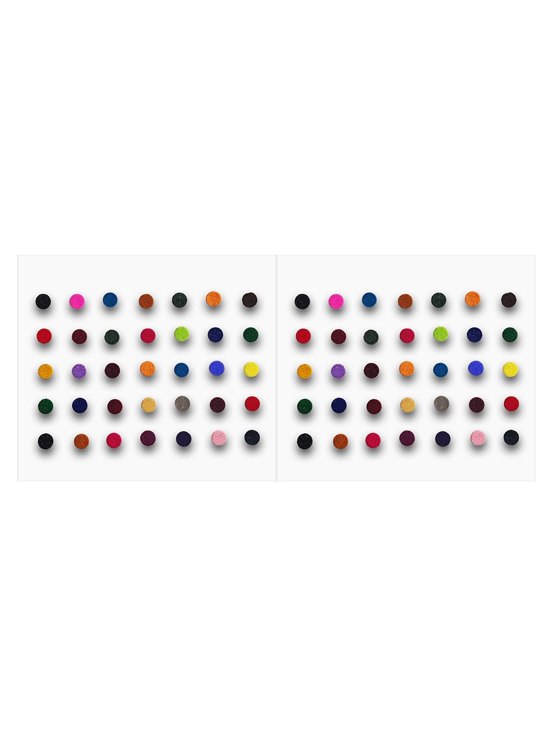 

Comet Busters Traditional Designer Bindis - Multicoloured, Multi