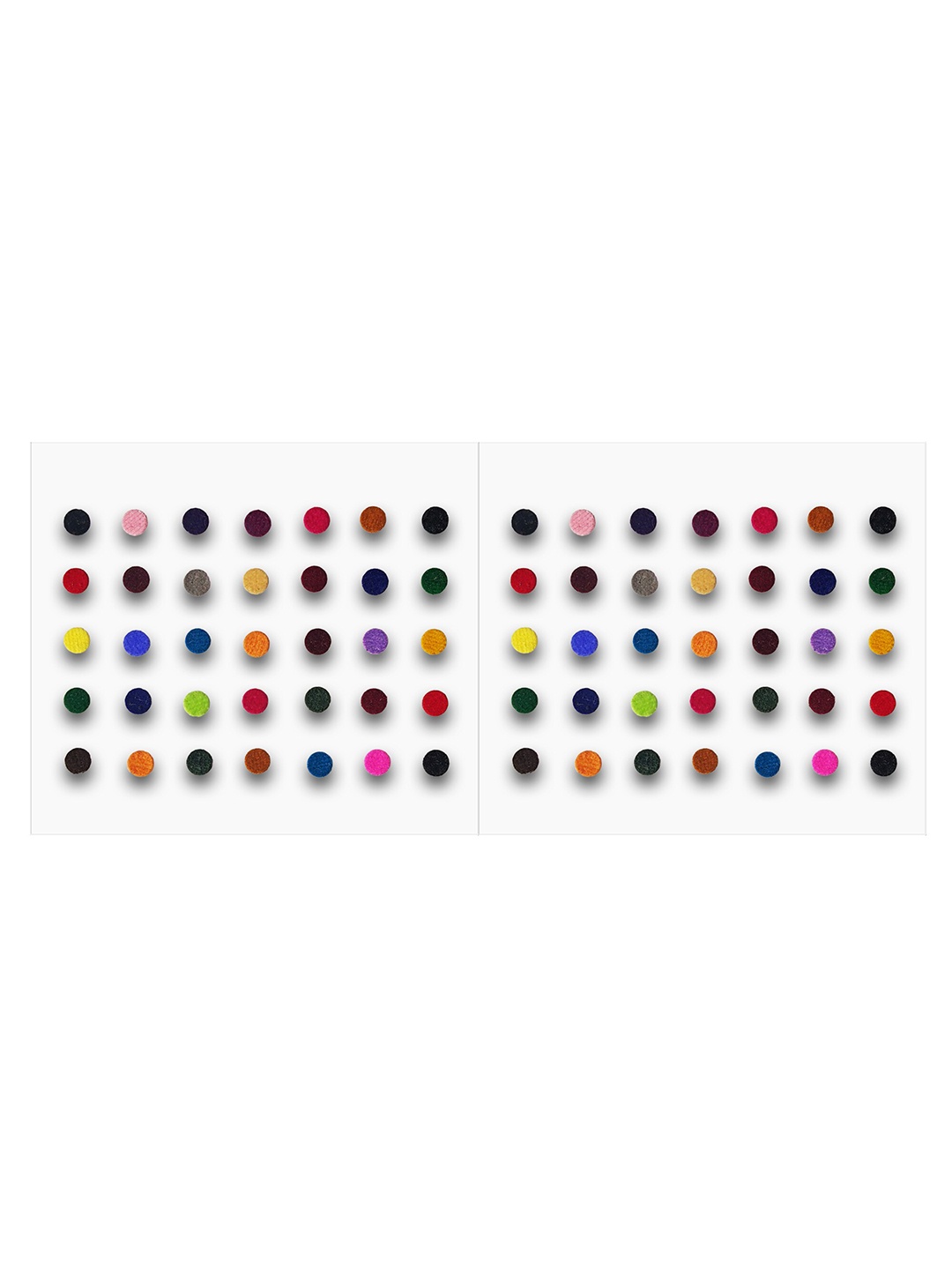 

Comet Busters Traditional Designer Bindis - Multicoloured, Multi