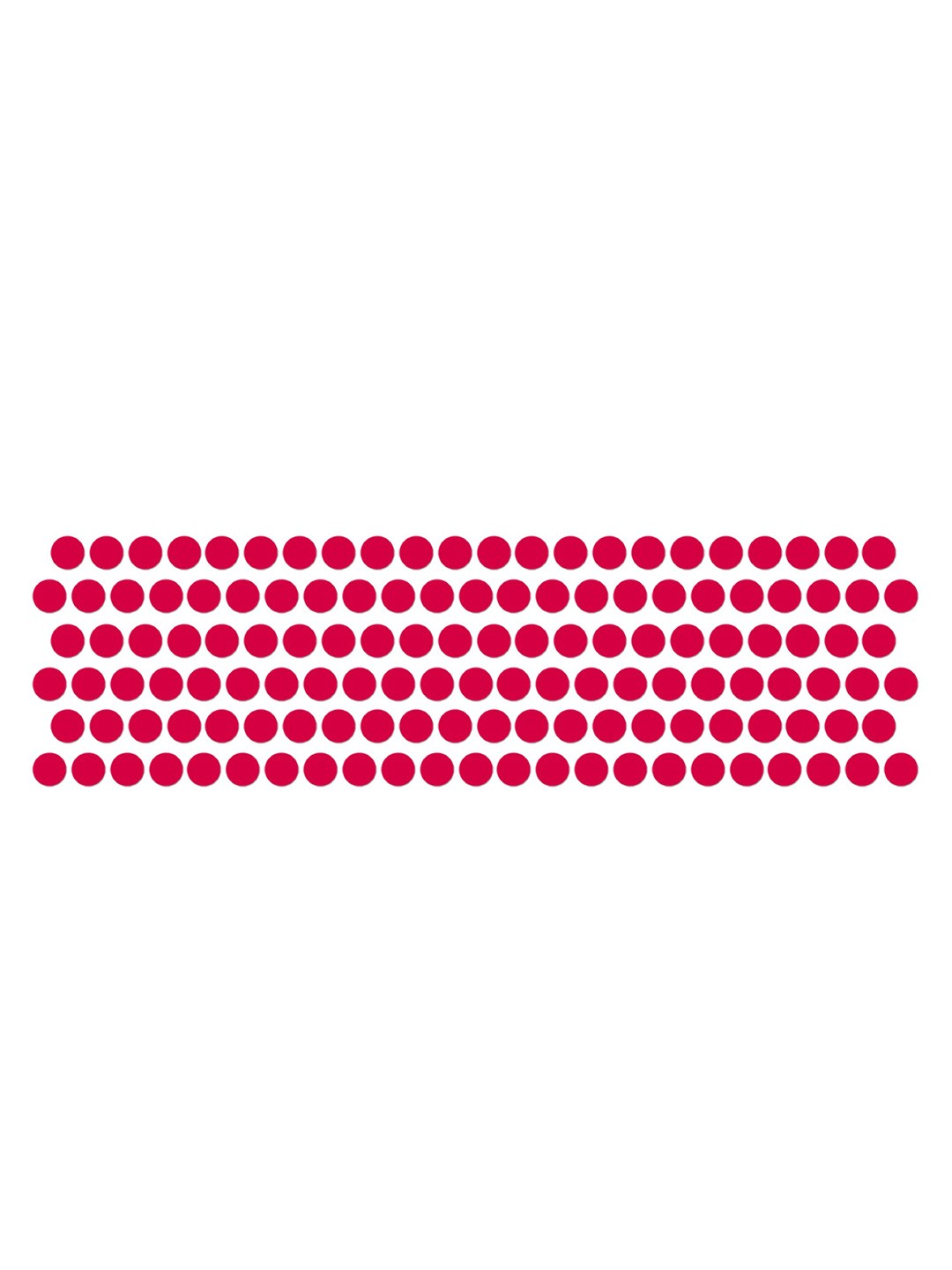 

Comet Busters Traditional Designer Bindis - Red